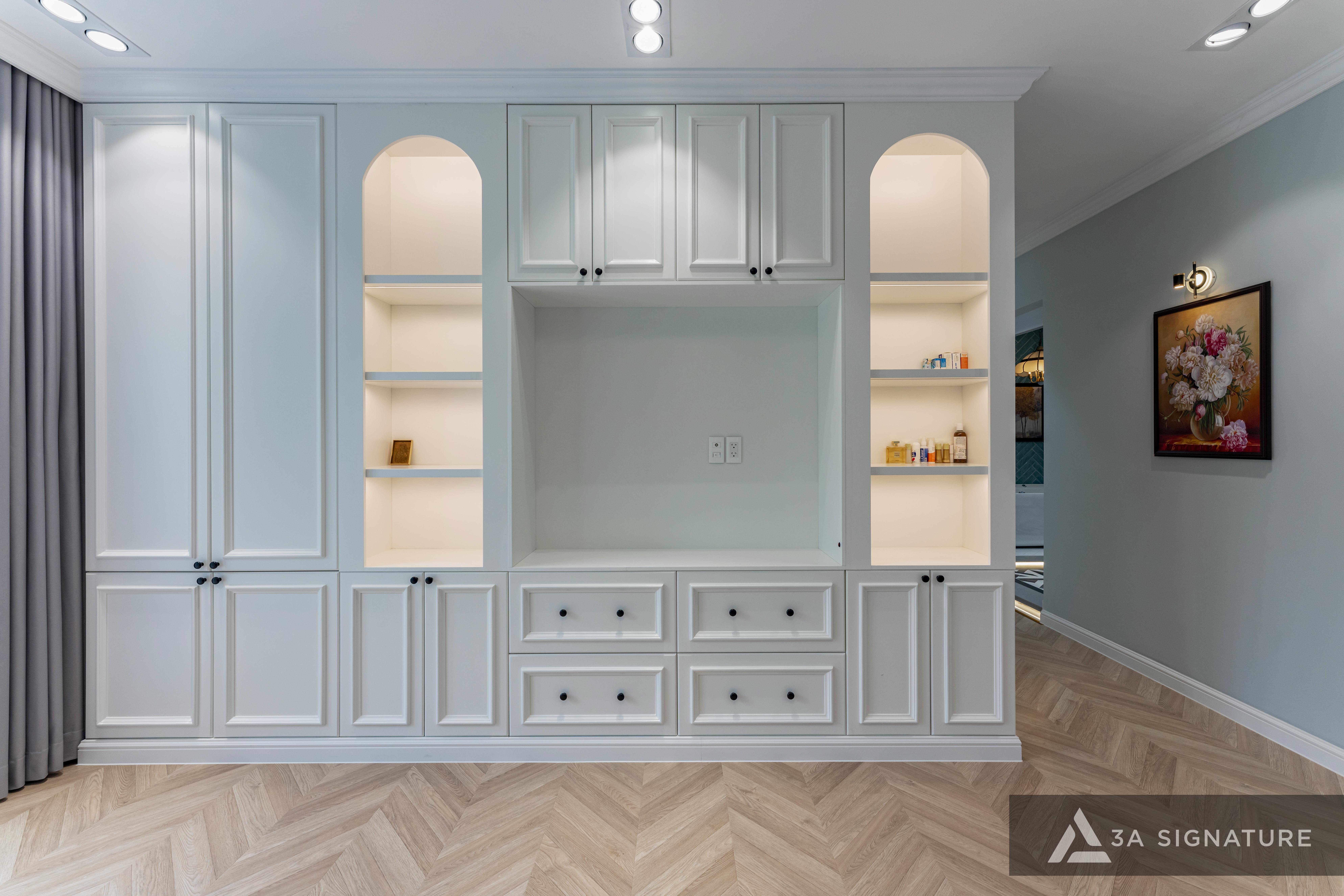 Thiet ke thi cong biet thu Penthouse - villa cao cap Park Riverside Penthouse Q7 TPHCM