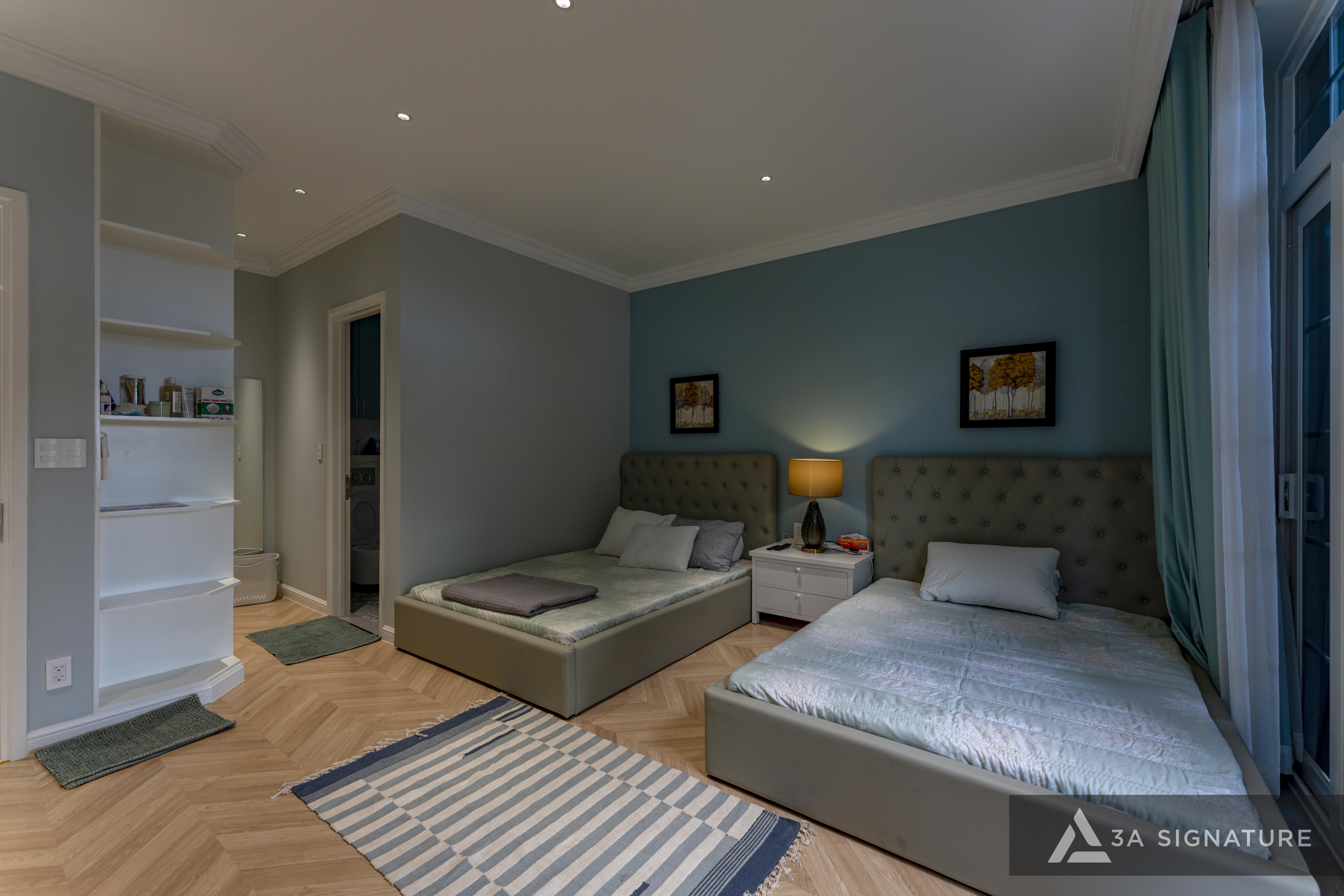 Thiet ke thi cong biet thu Penthouse - villa cao cap Park Riverside Penthouse Q7 TPHCM