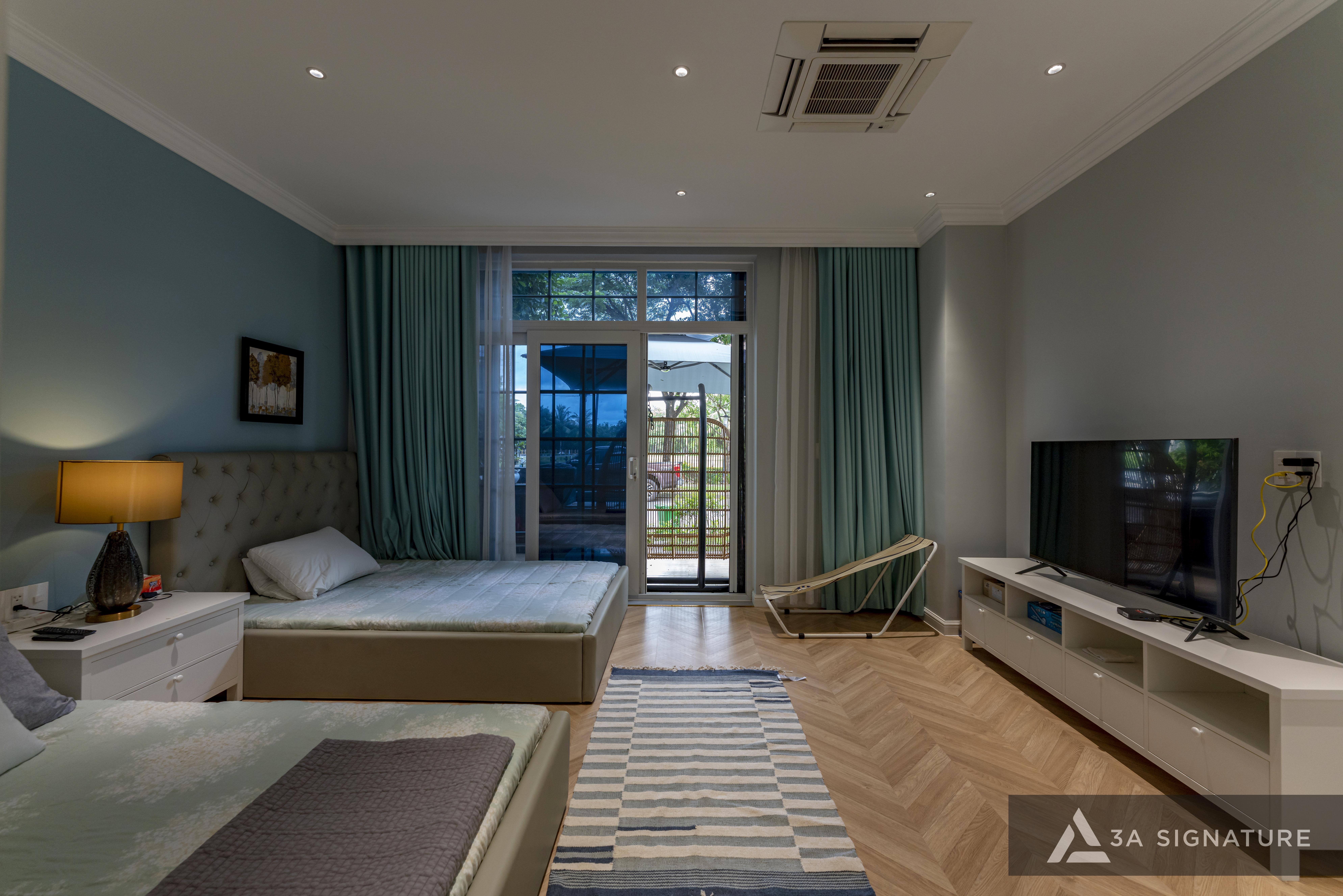 Thiet ke thi cong biet thu Penthouse - villa cao cap Park Riverside Penthouse Q7 TPHCM