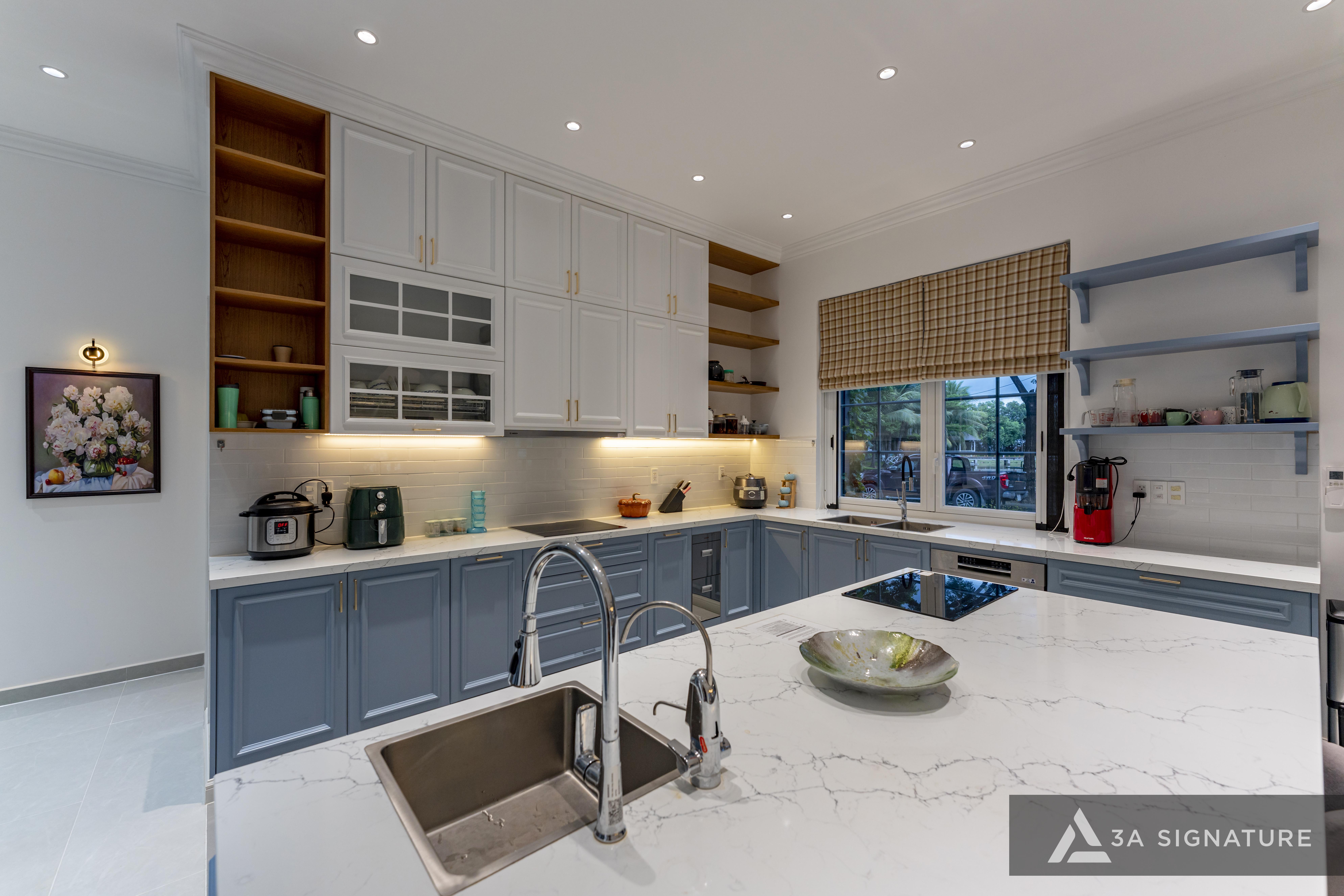 Thiet ke thi cong biet thu Penthouse - villa cao cap Park Riverside Penthouse Q7 TPHCM