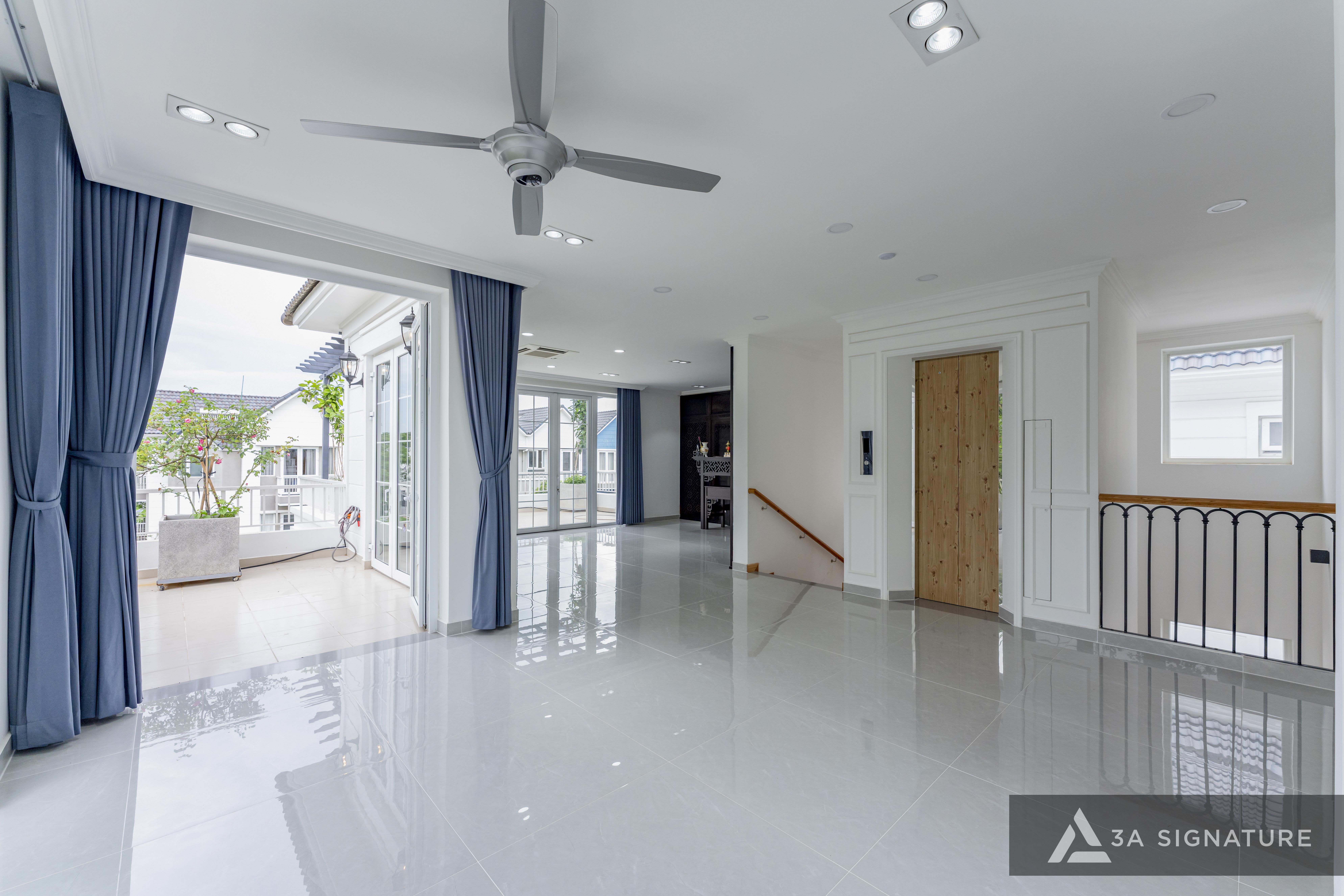 Thiet ke thi cong biet thu Penthouse - villa cao cap Park Riverside Penthouse Q7 TPHCM