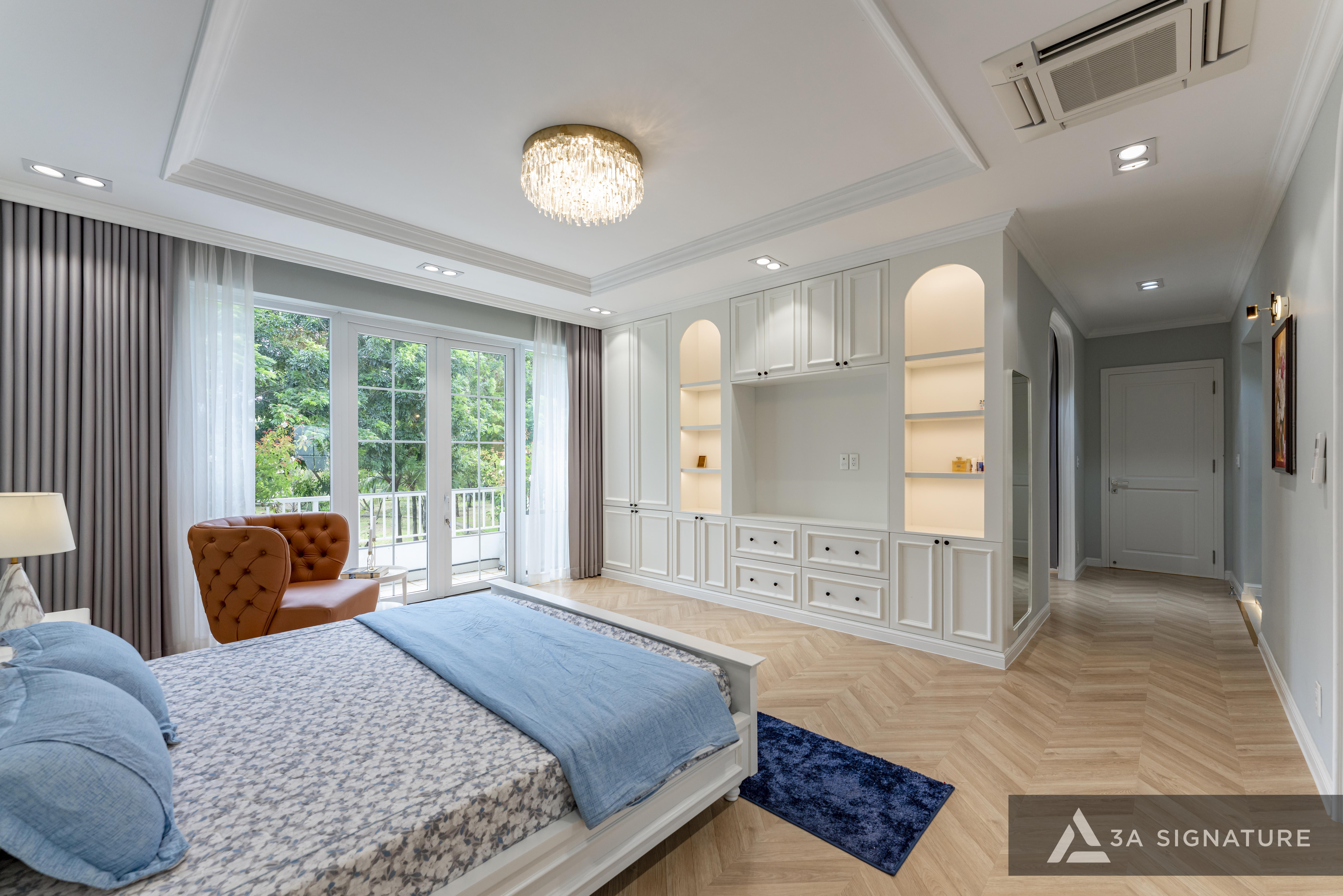 Thiet ke thi cong biet thu Penthouse - villa cao cap Park Riverside Penthouse Q7 TPHCM