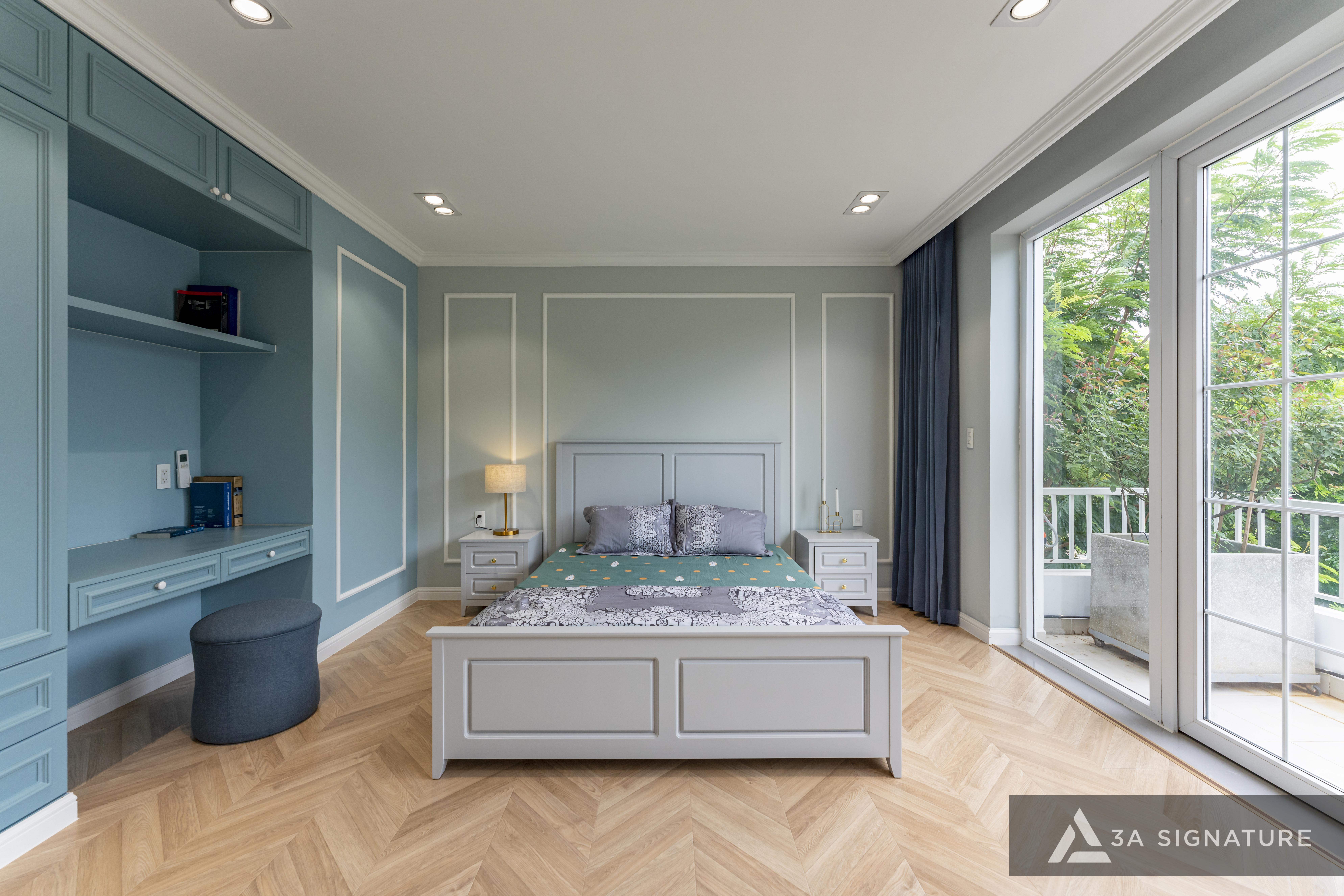 Thiet ke thi cong biet thu Penthouse - villa cao cap Park Riverside Penthouse Q7 TPHCM