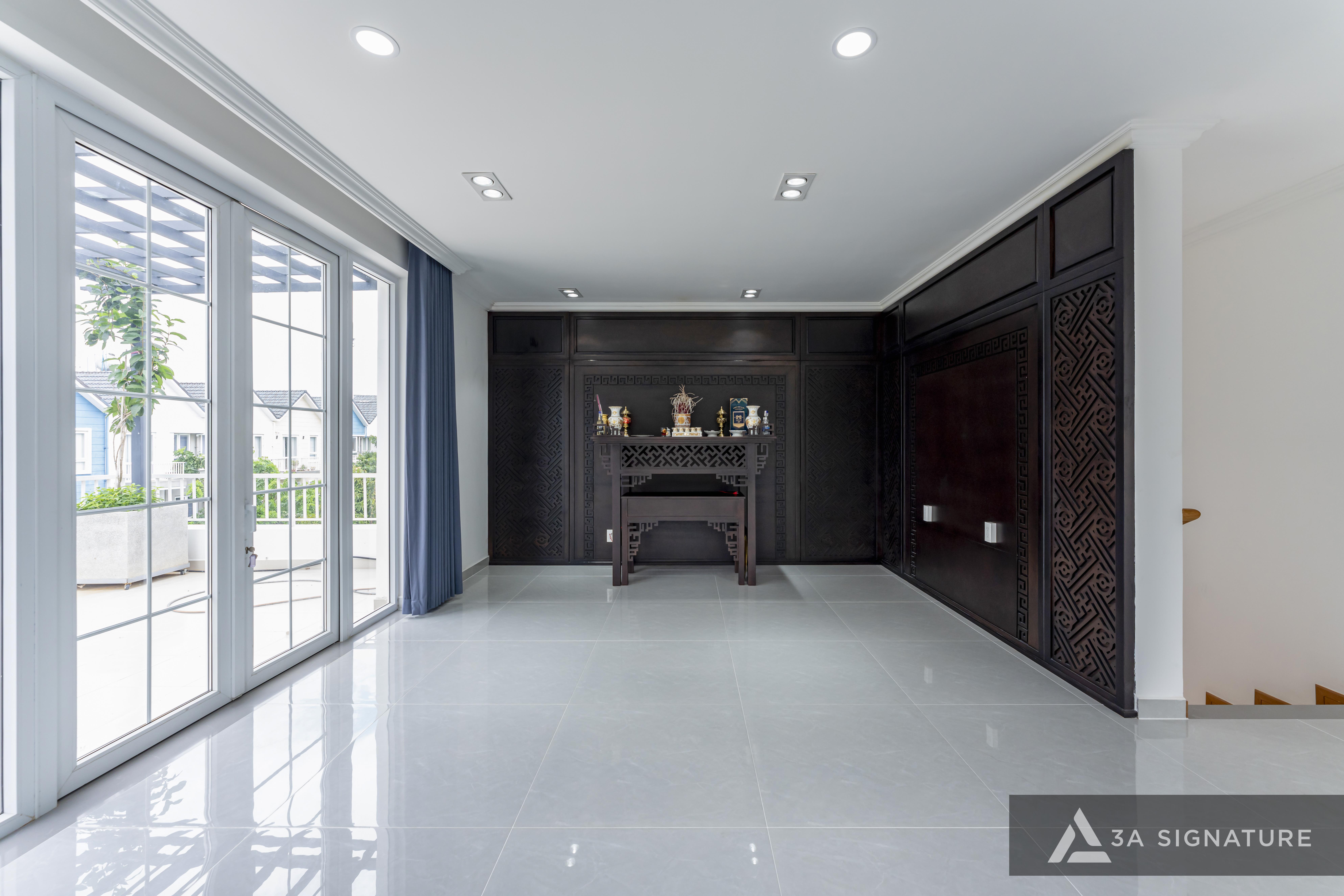 Thiet ke thi cong biet thu Penthouse - villa cao cap Park Riverside Penthouse Q7 TPHCM