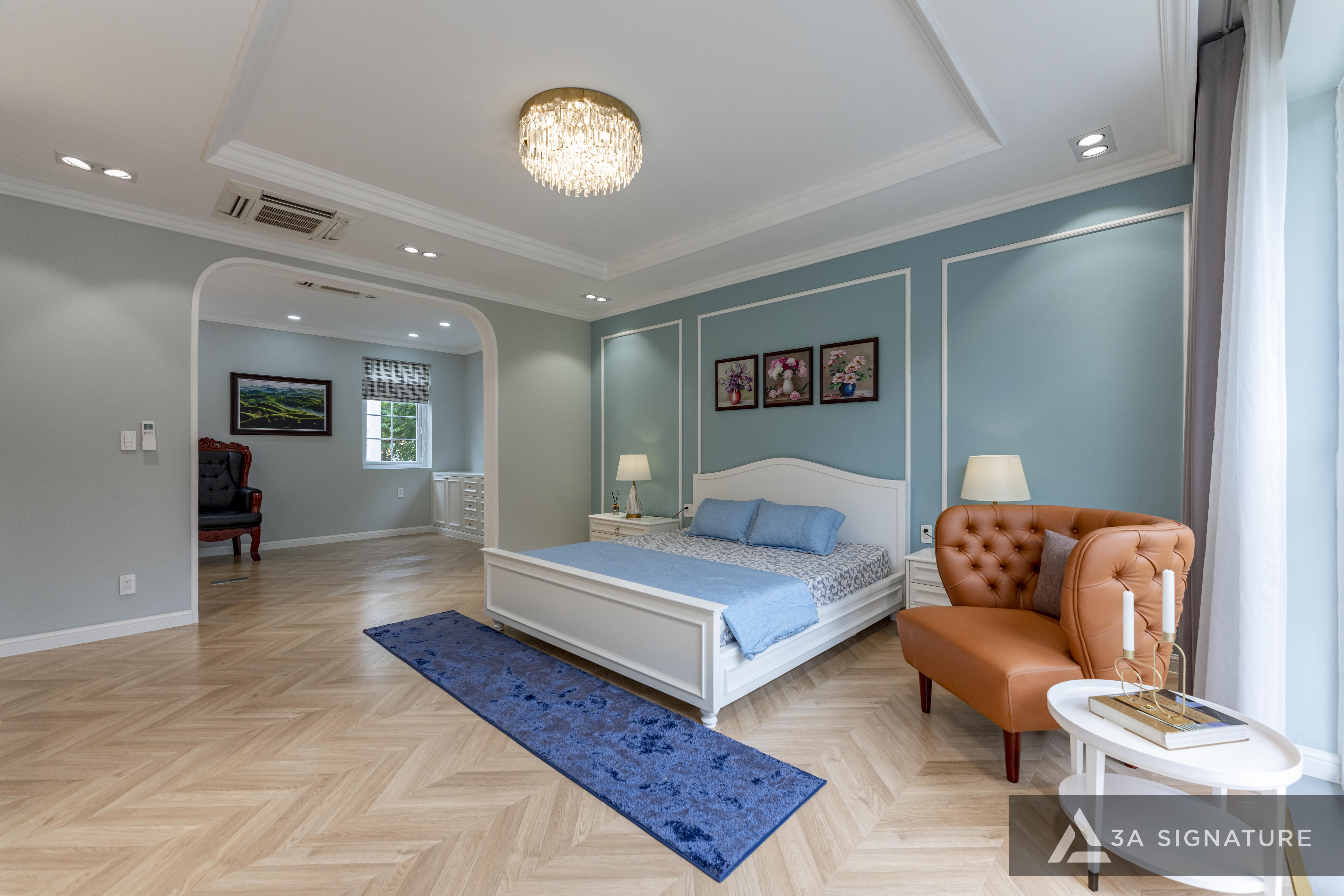 Thiet ke thi cong biet thu Penthouse - villa cao cap Park Riverside Penthouse Q7 TPHCM