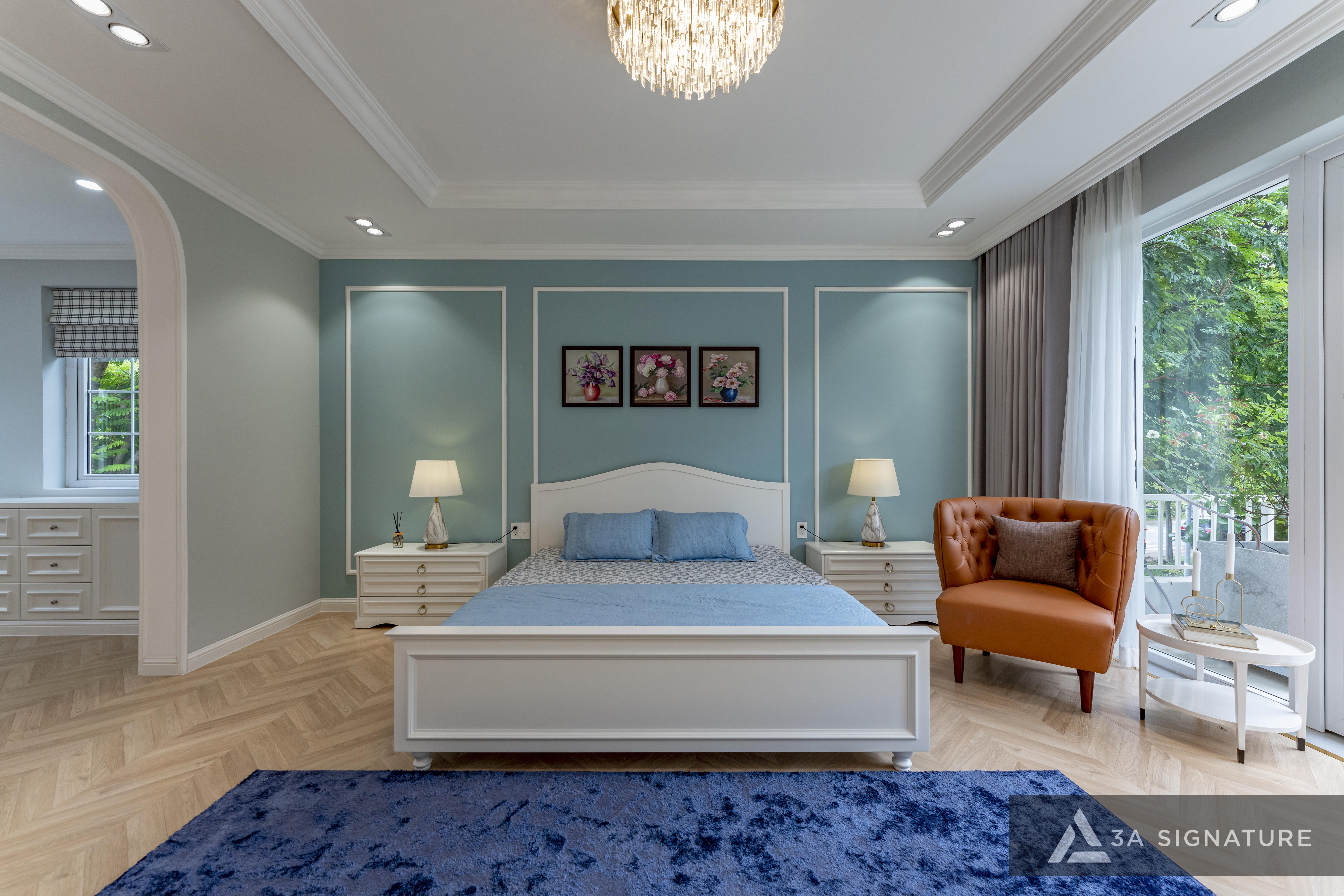 Thiet ke thi cong biet thu Penthouse - villa cao cap Park Riverside Penthouse Q7 TPHCM