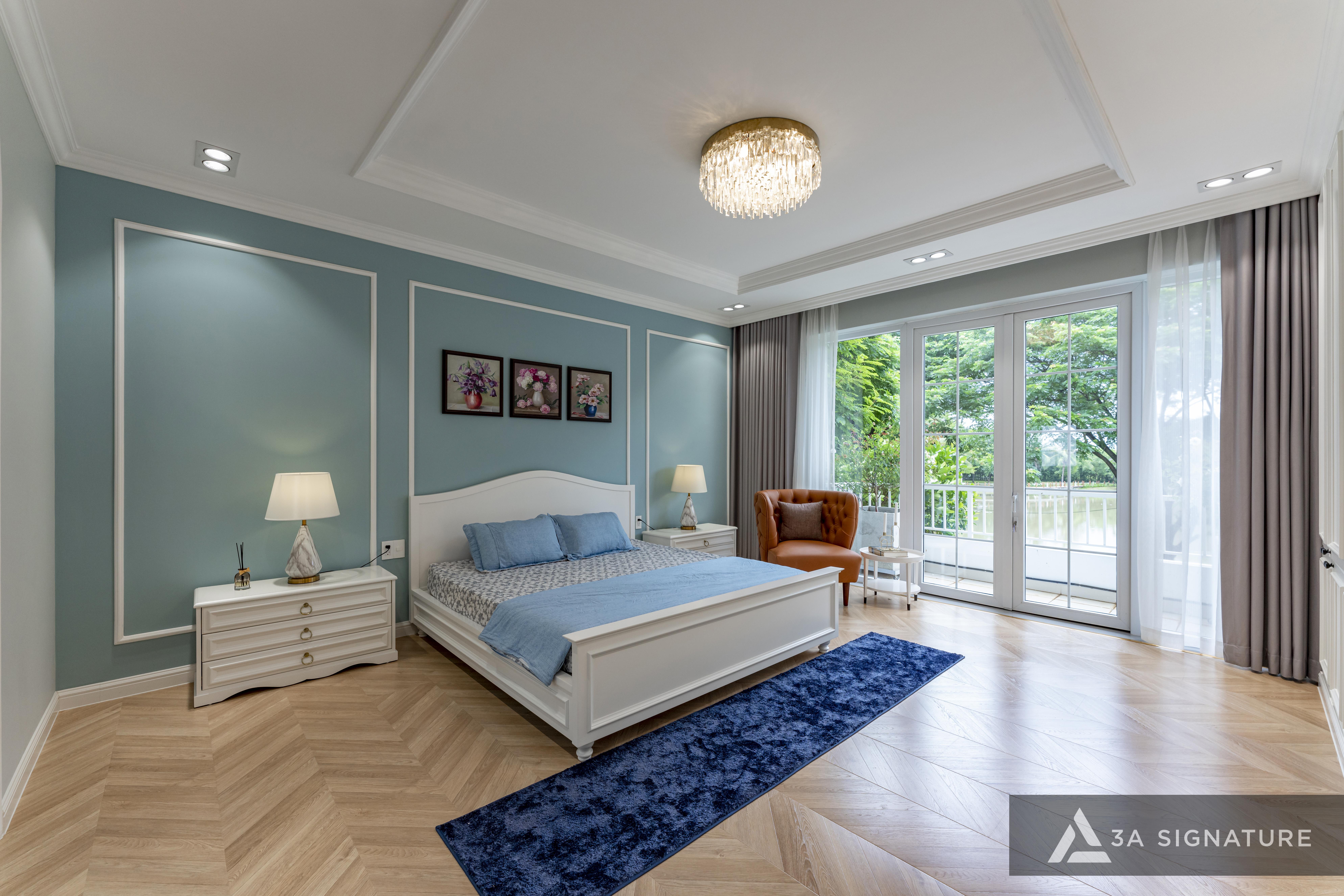 Thiet ke thi cong biet thu Penthouse - villa cao cap Park Riverside Penthouse Q7 TPHCM