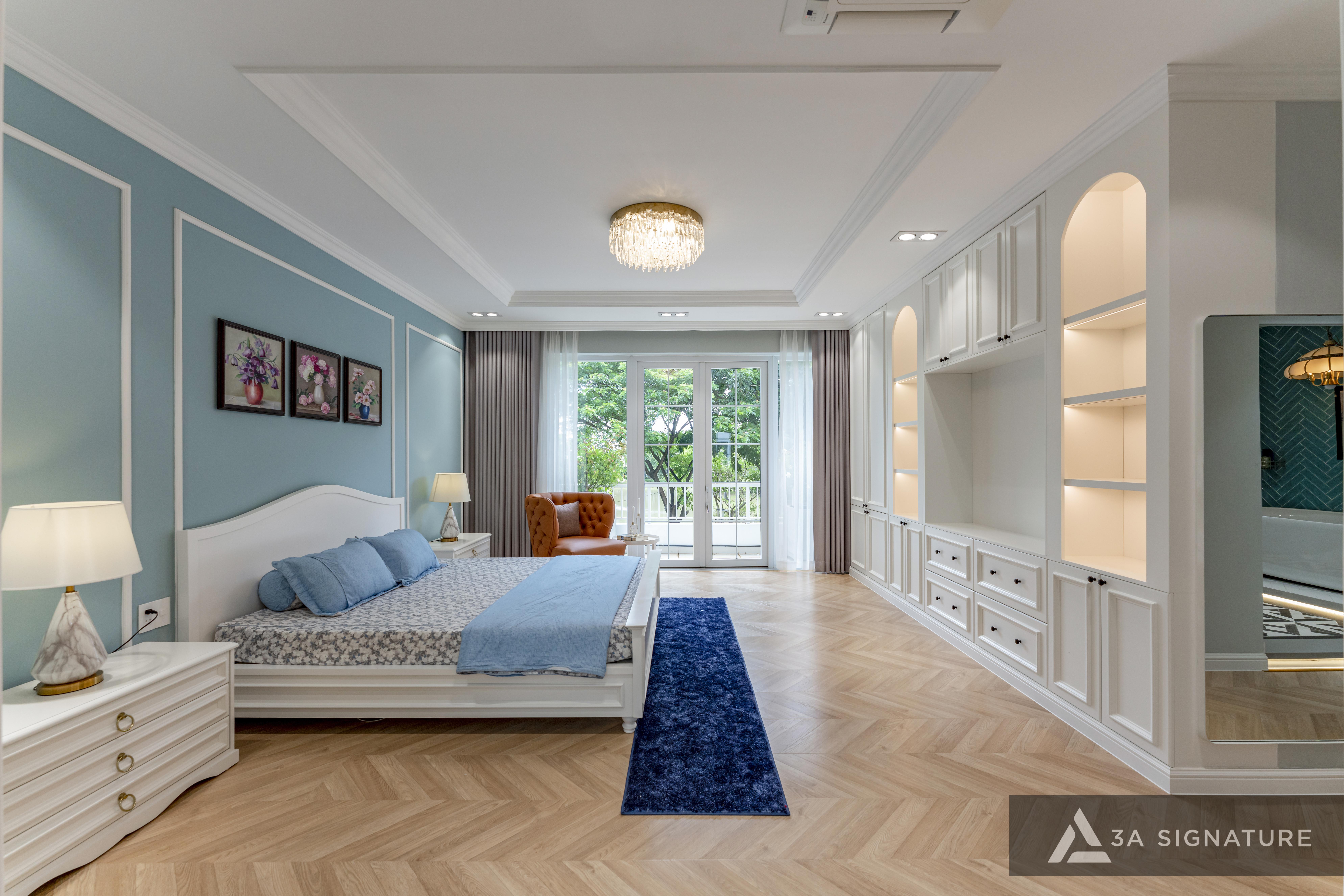 Thiet ke thi cong biet thu Penthouse - villa cao cap Park Riverside Penthouse Q7 TPHCM