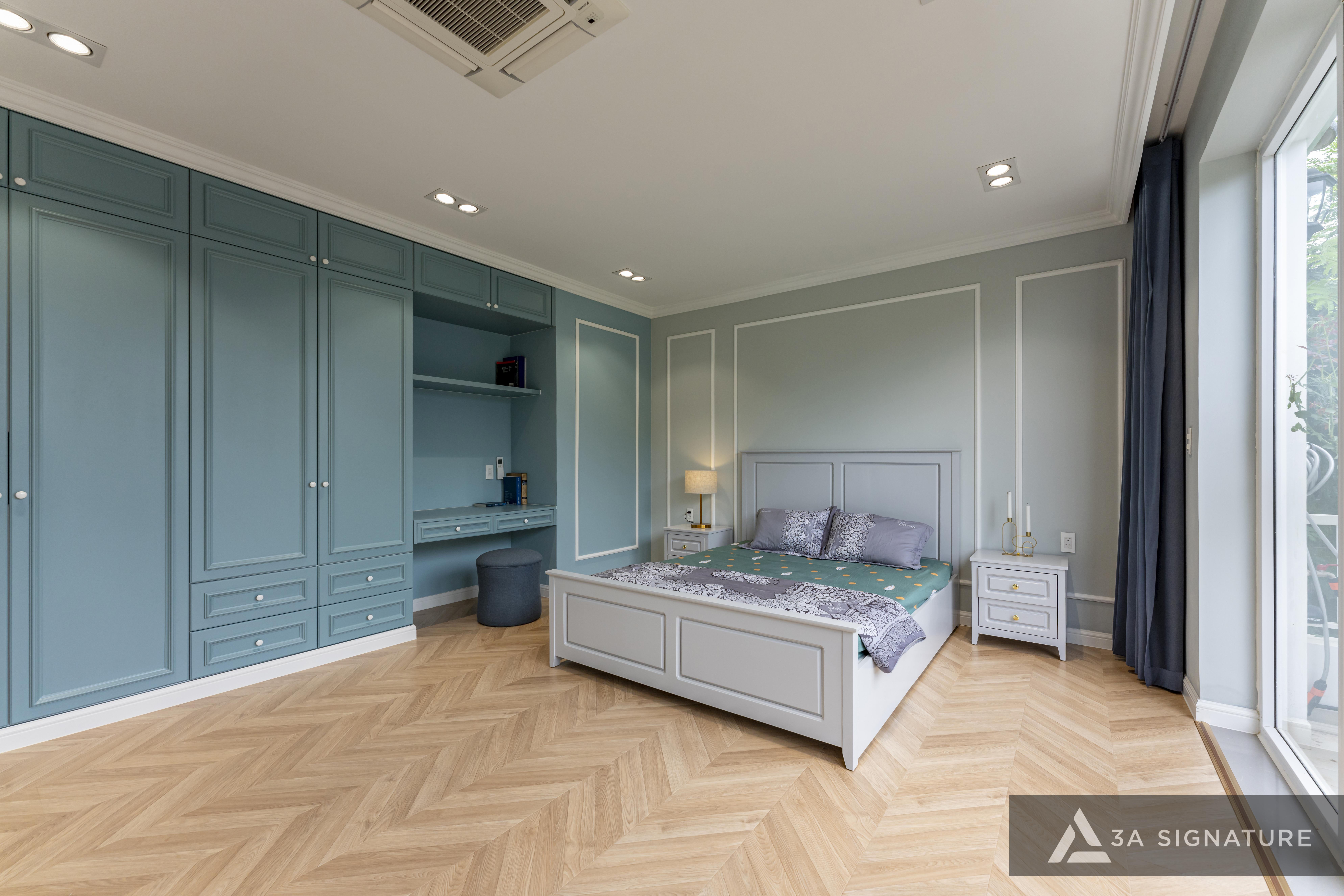 Thiet ke thi cong biet thu Penthouse - villa cao cap Park Riverside Penthouse Q7 TPHCM