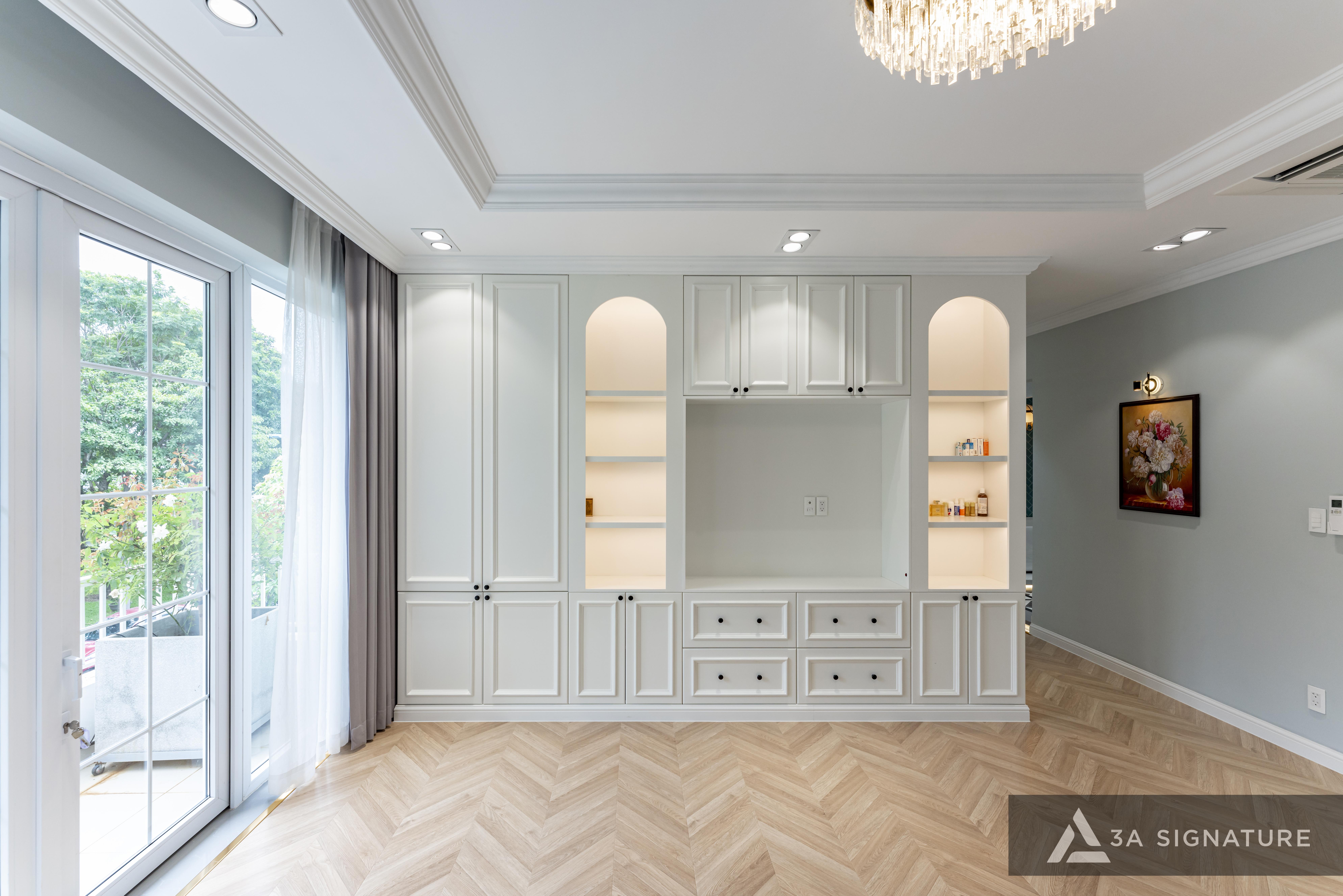 Thiet ke thi cong biet thu Penthouse - villa cao cap Park Riverside Penthouse Q7 TPHCM