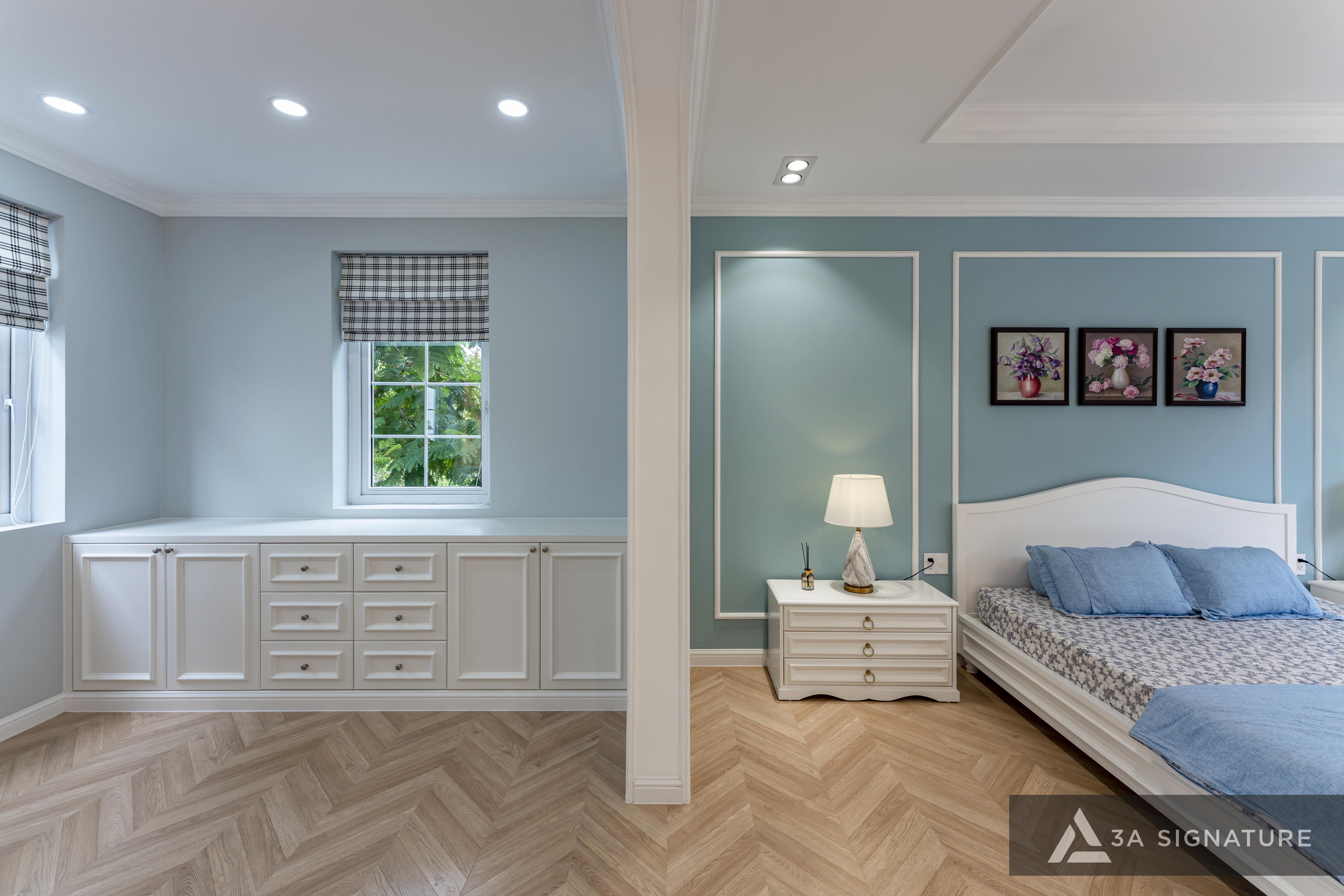 Thiet ke thi cong biet thu Penthouse - villa cao cap Park Riverside Penthouse Q7 TPHCM