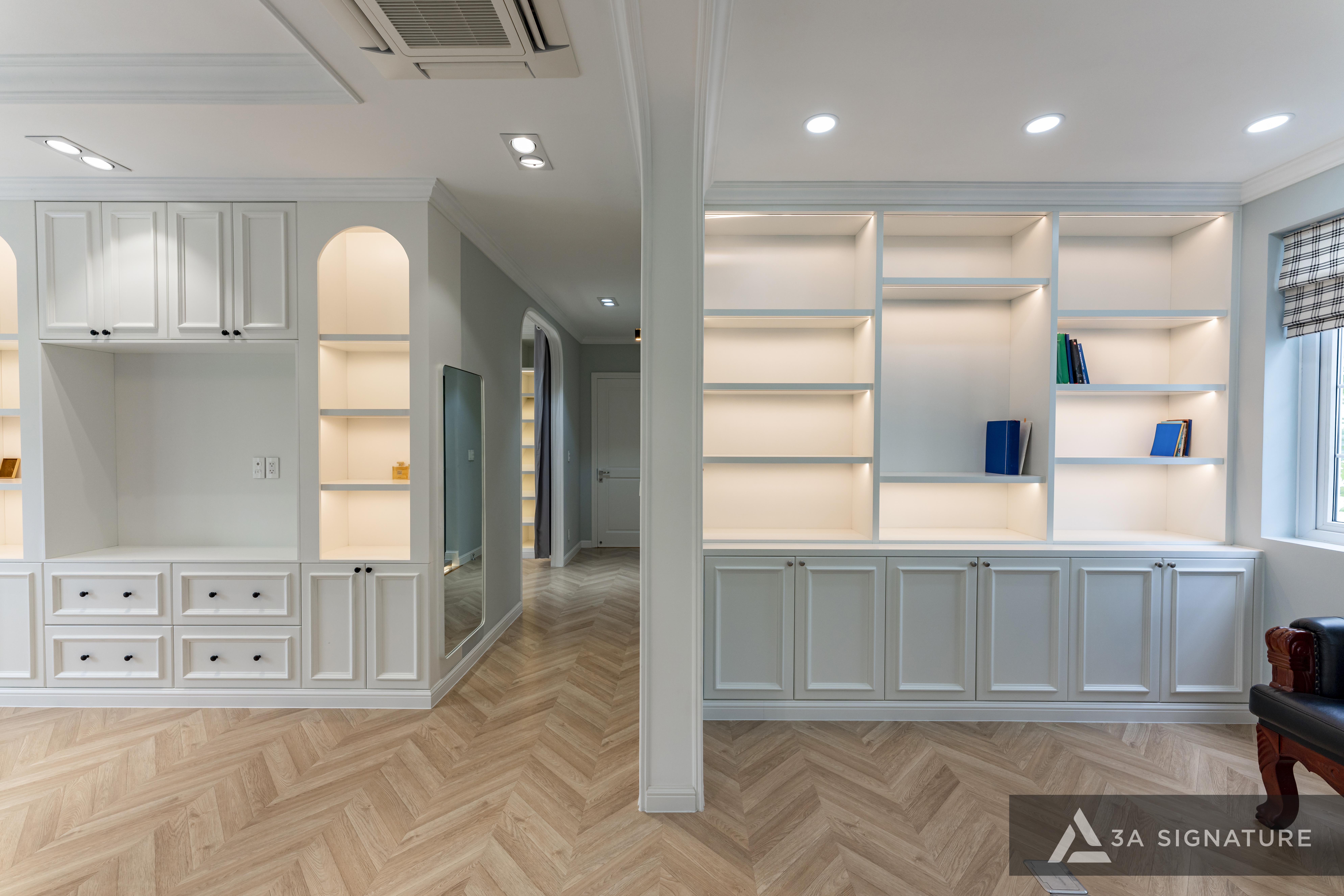 Thiet ke thi cong biet thu Penthouse - villa cao cap Park Riverside Penthouse Q7 TPHCM