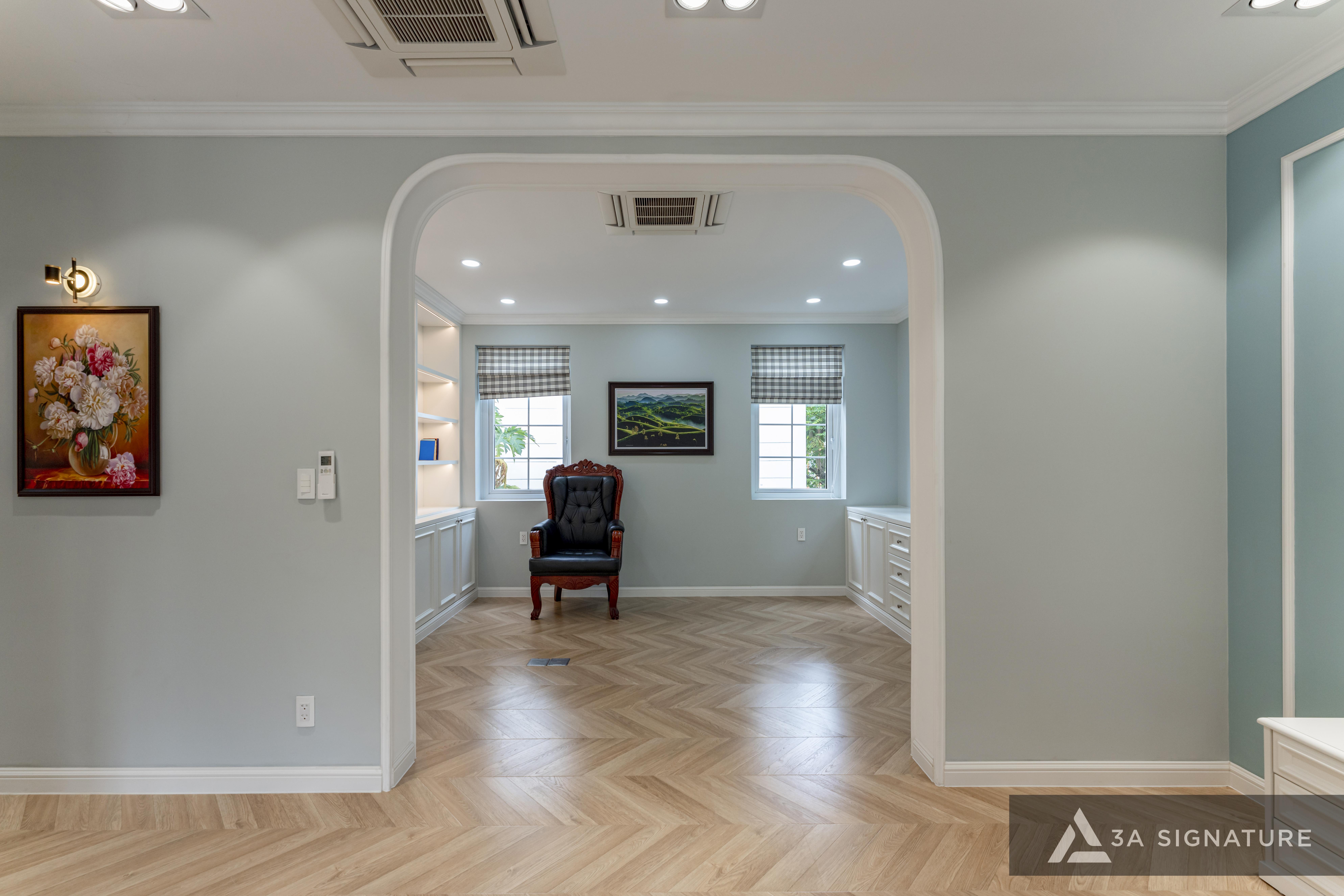 Thiet ke thi cong biet thu Penthouse - villa cao cap Park Riverside Penthouse Q7 TPHCM