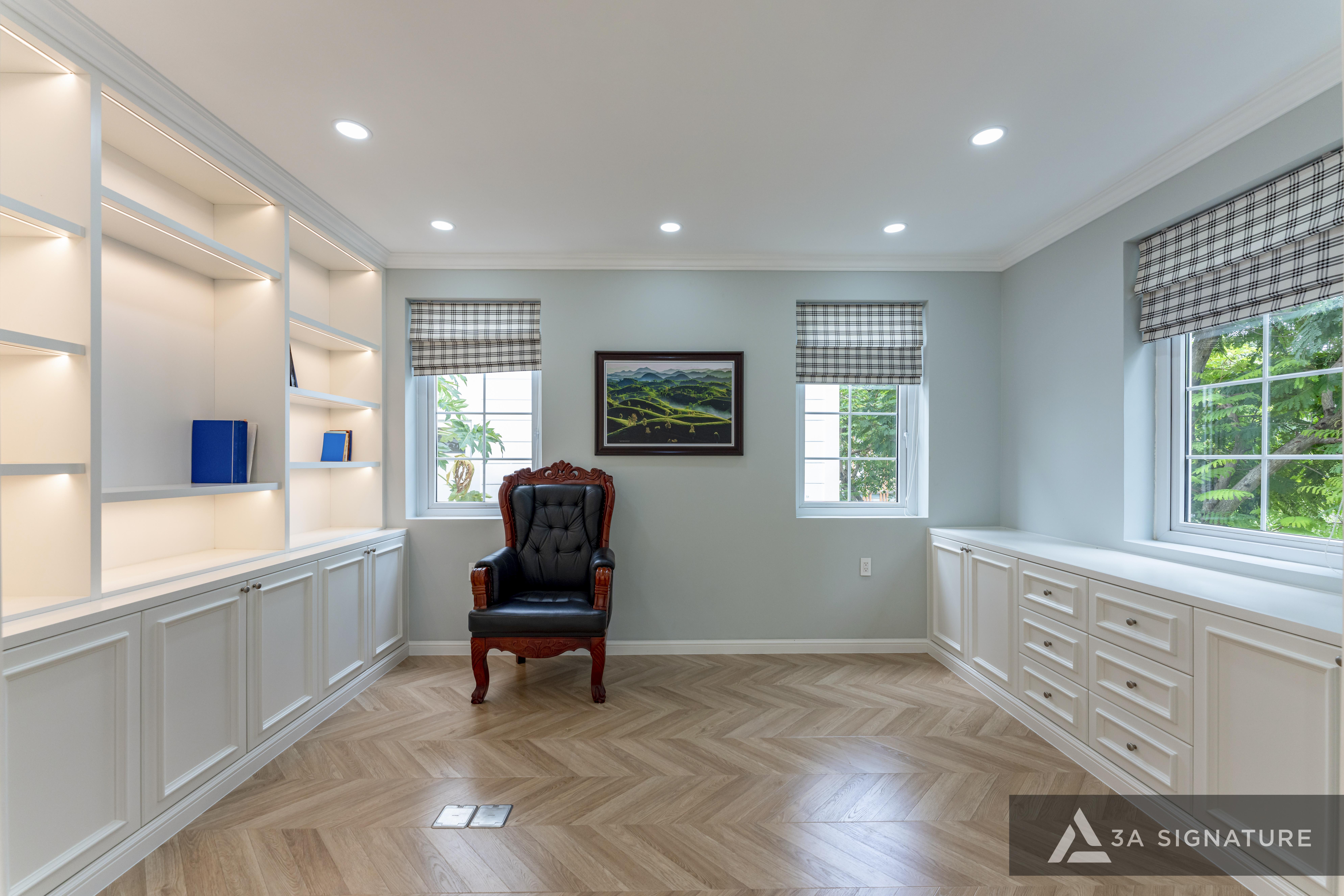 Thiet ke thi cong biet thu Penthouse - villa cao cap Park Riverside Penthouse Q7 TPHCM