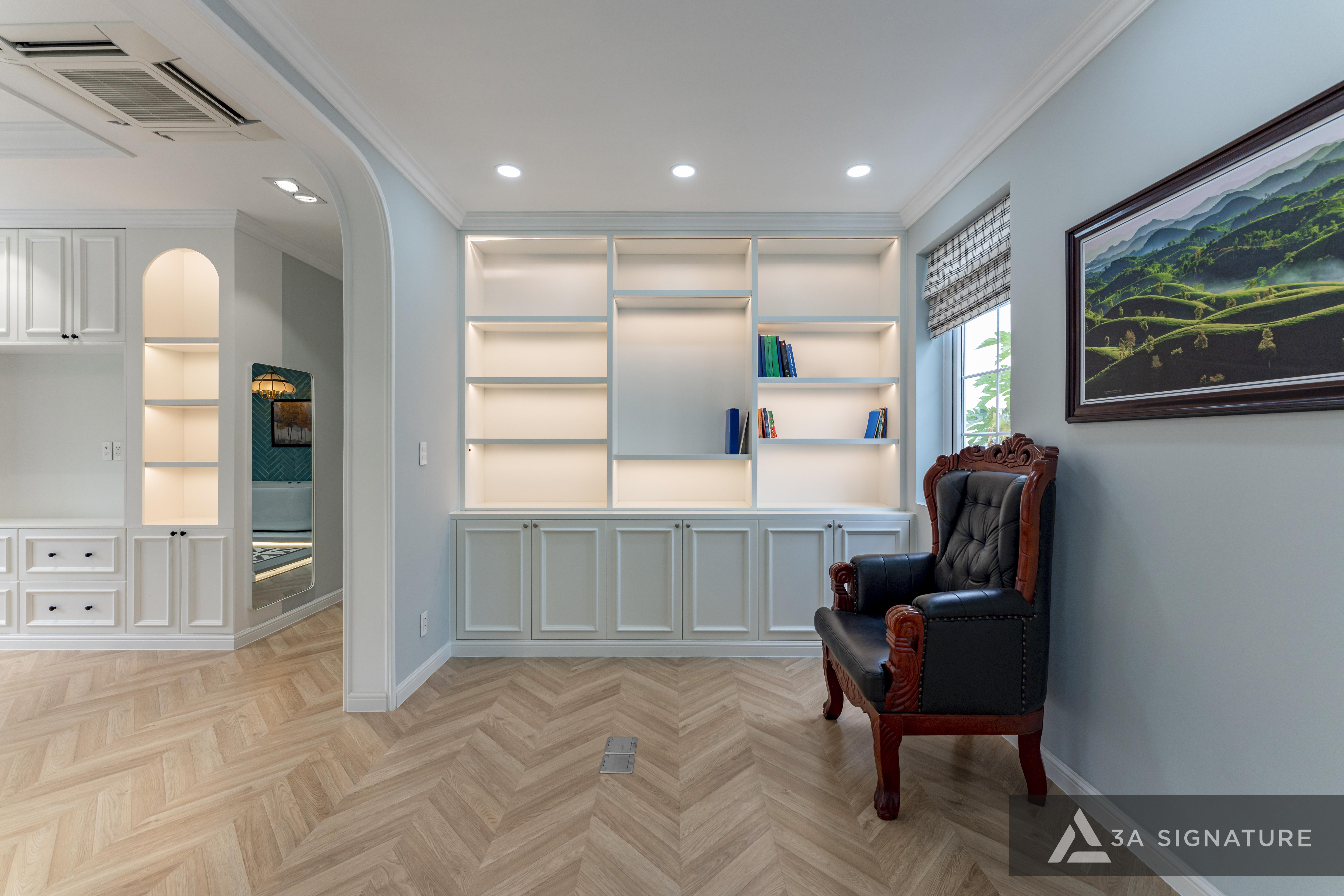 Thiet ke thi cong biet thu Penthouse - villa cao cap Park Riverside Penthouse Q7 TPHCM