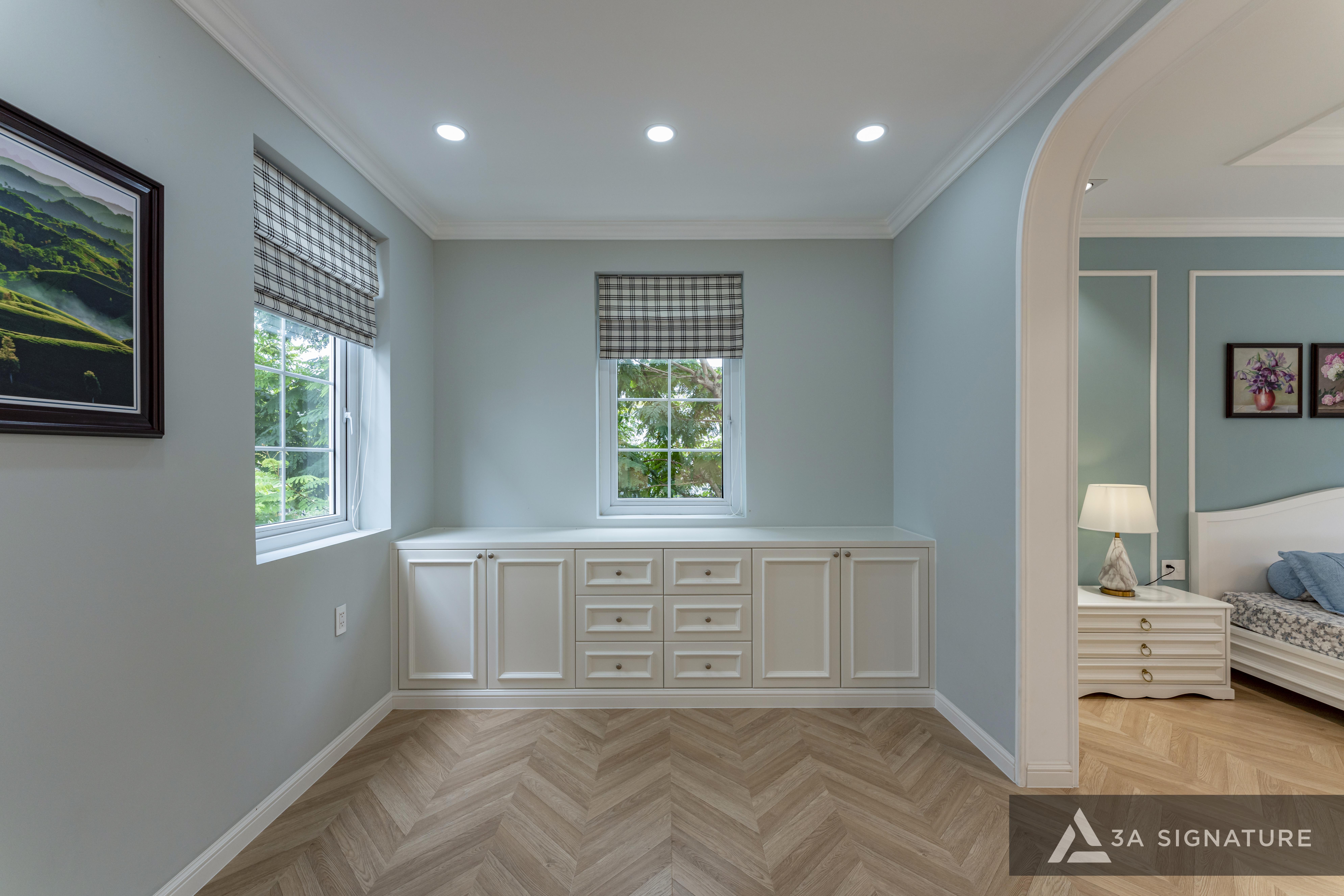 Thiet ke thi cong biet thu Penthouse - villa cao cap Park Riverside Penthouse Q7 TPHCM