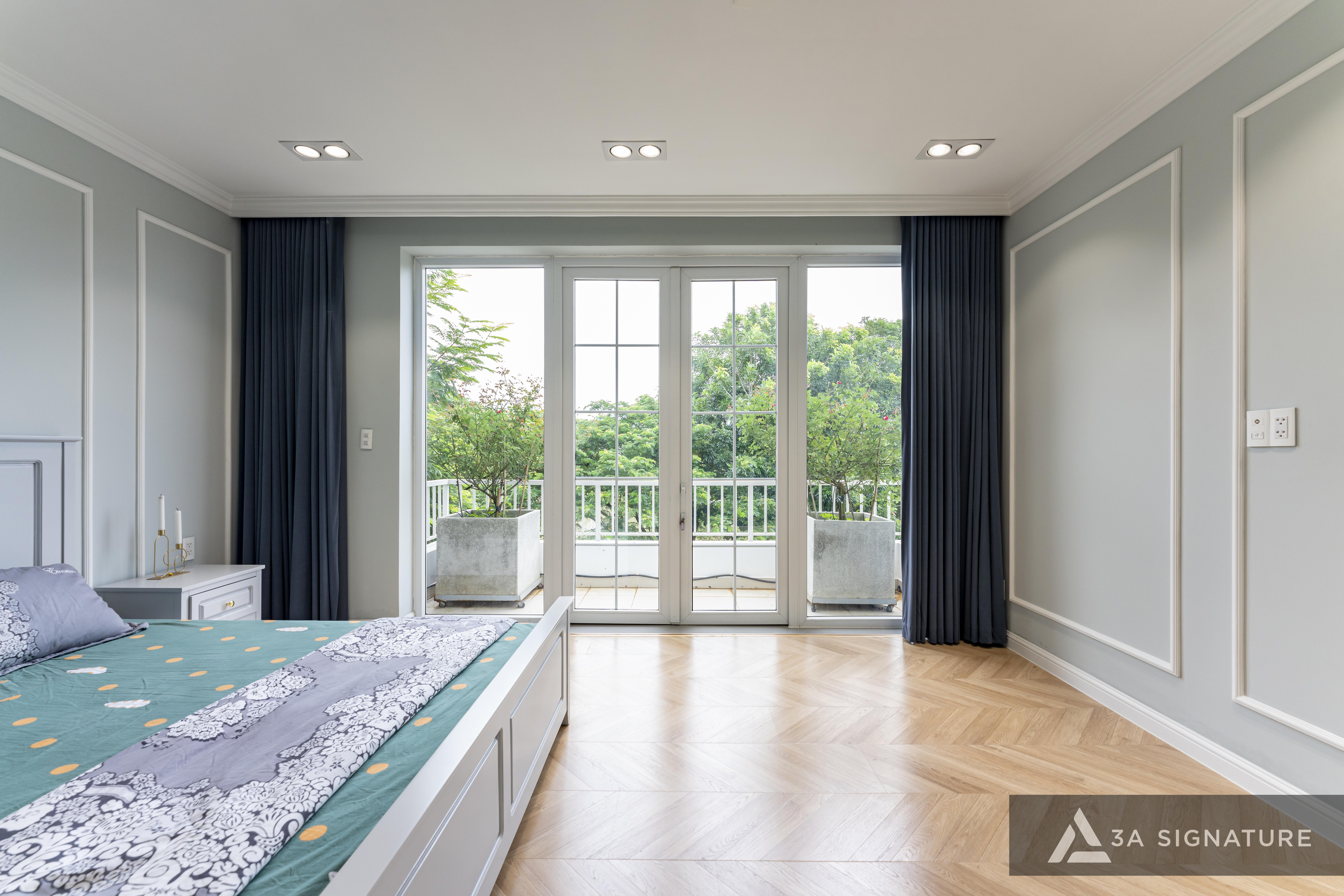 Thiet ke thi cong biet thu Penthouse - villa cao cap Park Riverside Penthouse Q7 TPHCM