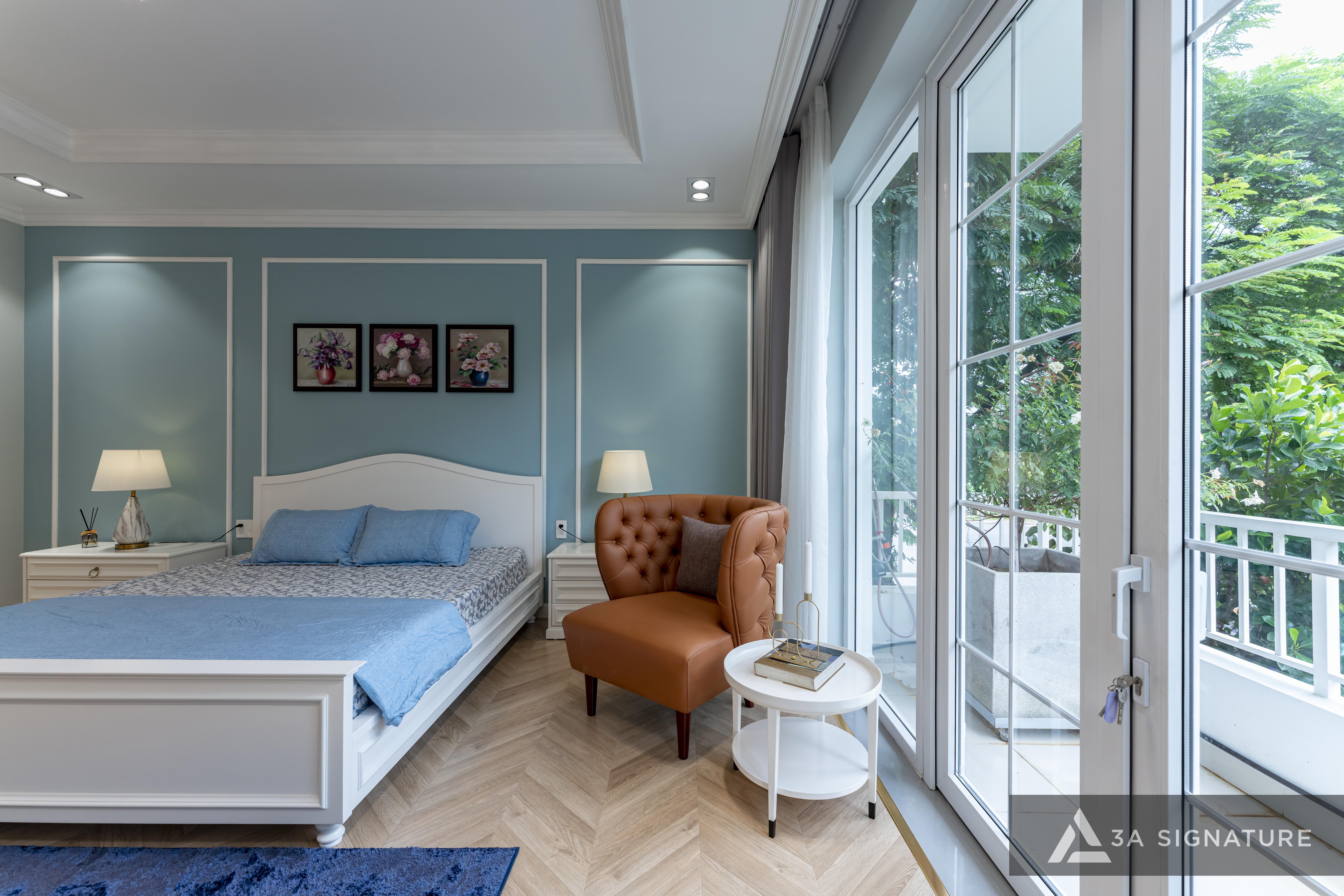 Thiet ke thi cong biet thu Penthouse - villa cao cap Park Riverside Penthouse Q7 TPHCM