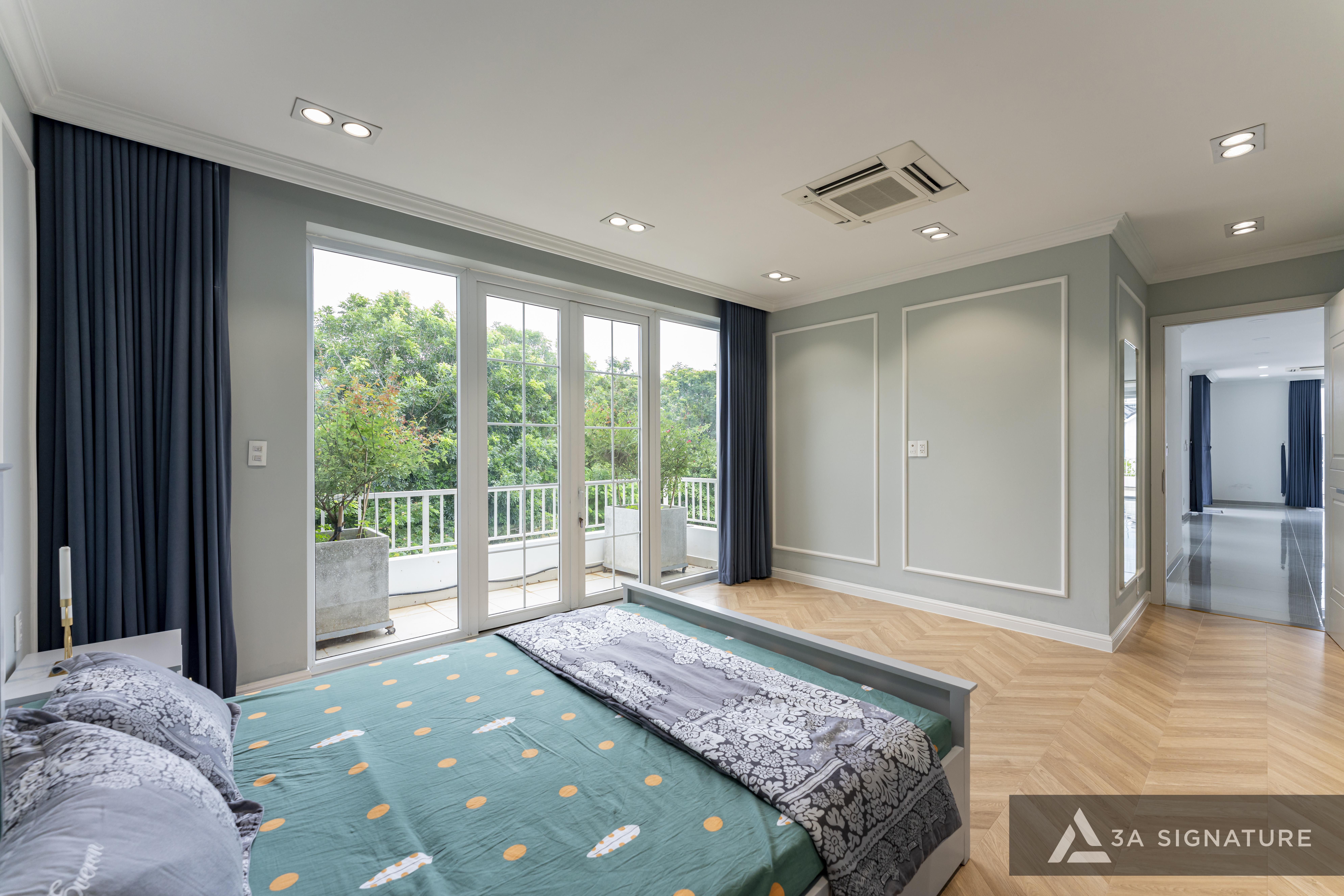 Thiet ke thi cong biet thu Penthouse - villa cao cap Park Riverside Penthouse Q7 TPHCM