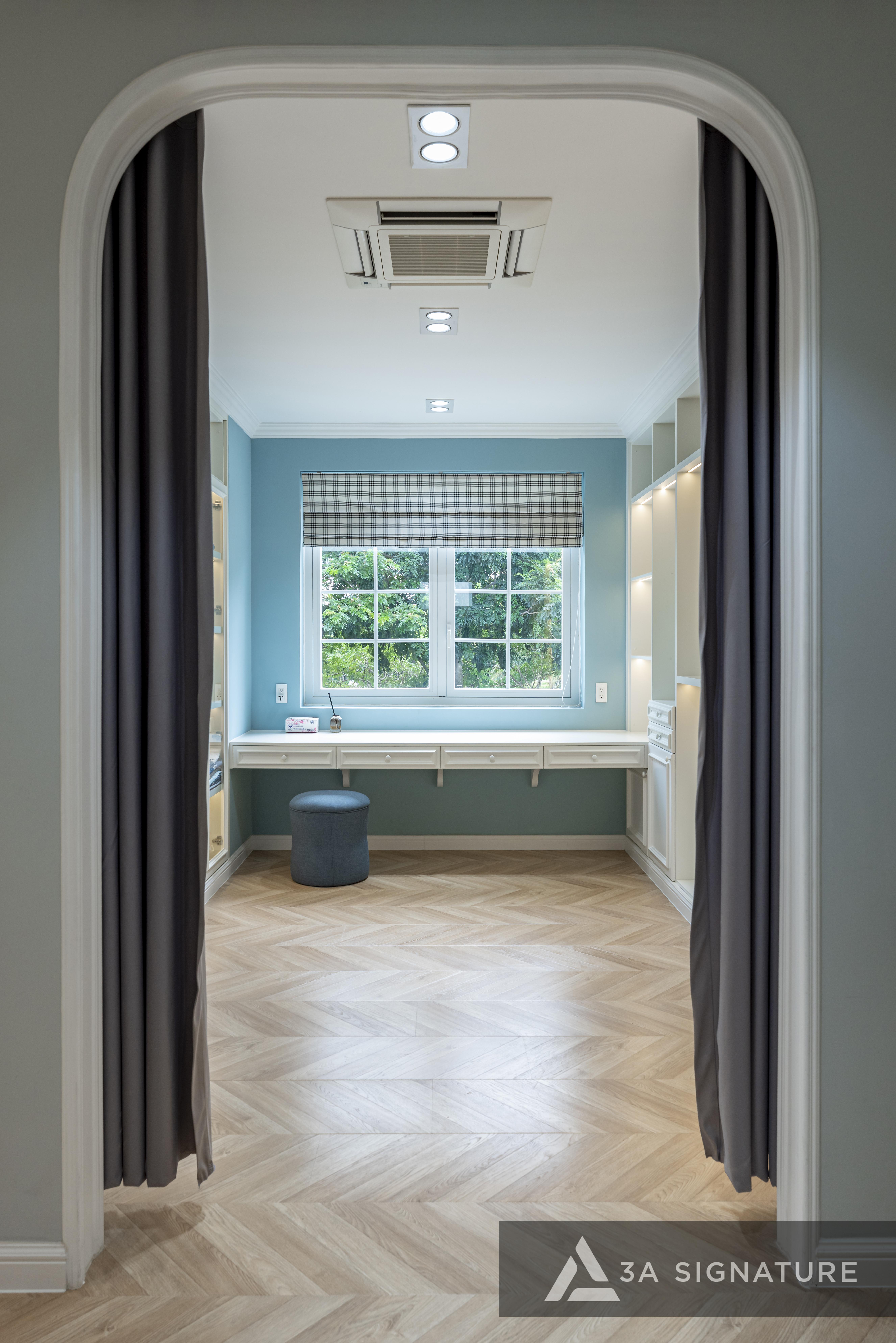 Thiet ke thi cong biet thu Penthouse - villa cao cap Park Riverside Penthouse Q7 TPHCM