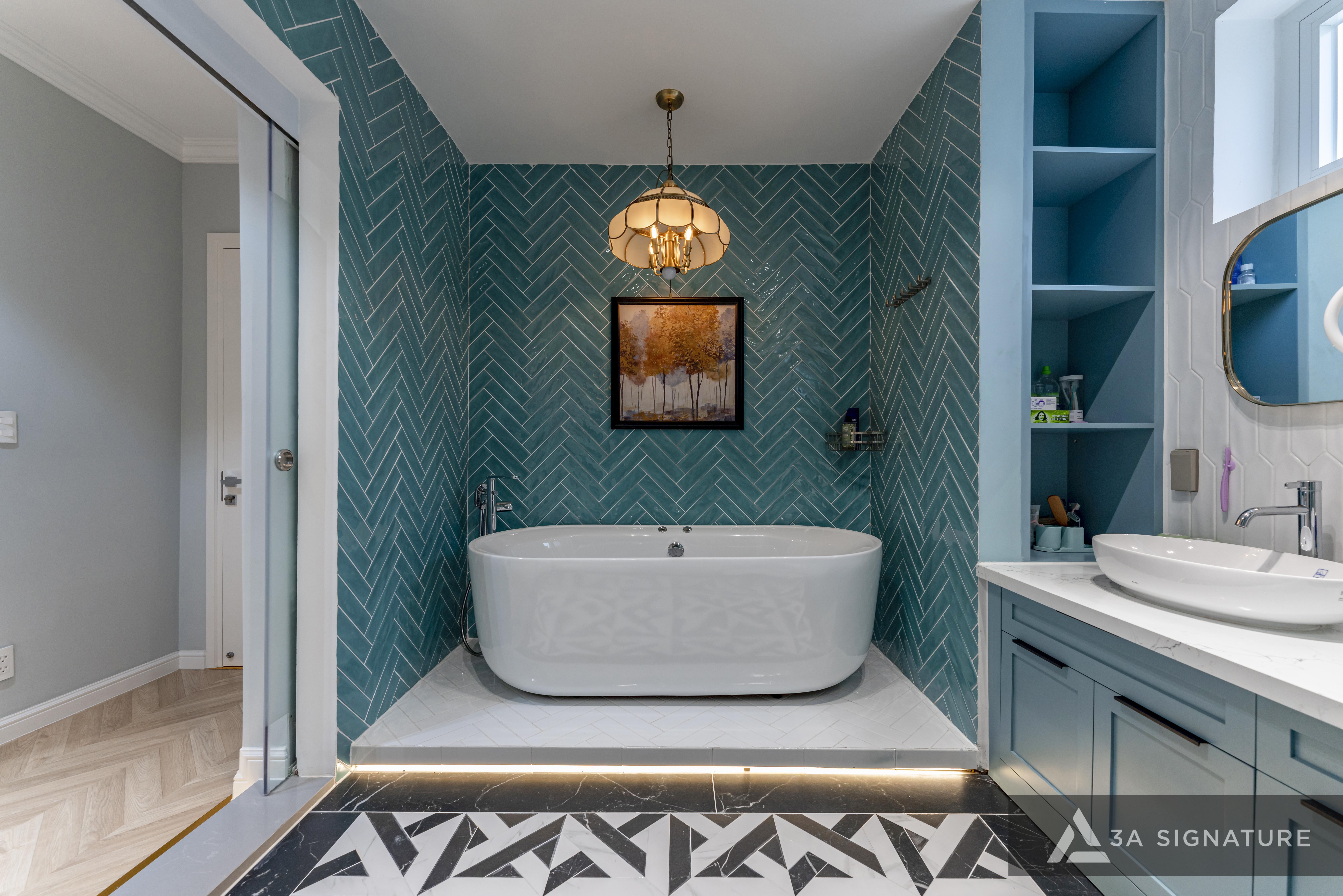 Thiet ke thi cong biet thu Penthouse - villa cao cap Park Riverside Penthouse Q7 TPHCM