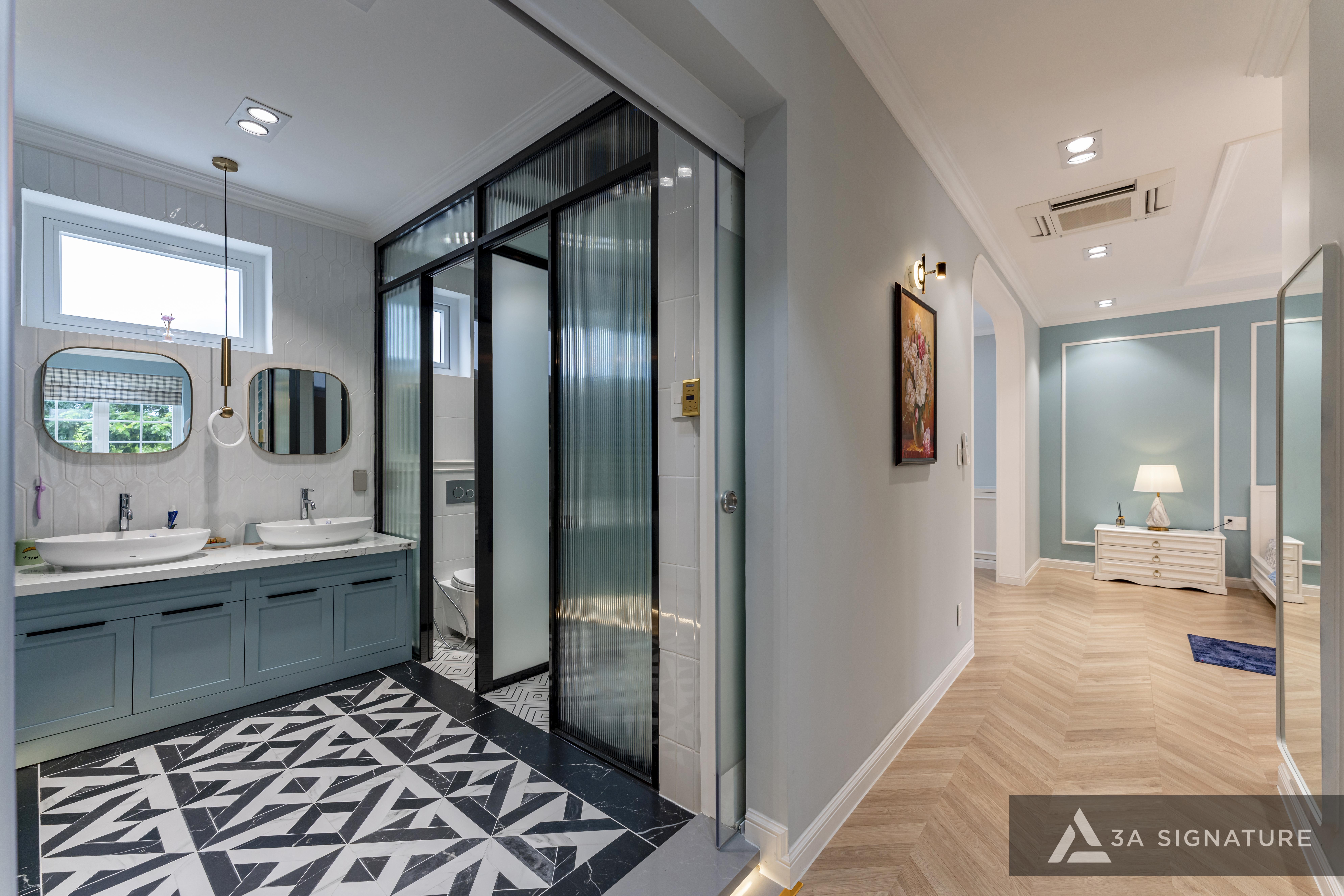 Thiet ke thi cong biet thu Penthouse - villa cao cap Park Riverside Penthouse Q7 TPHCM