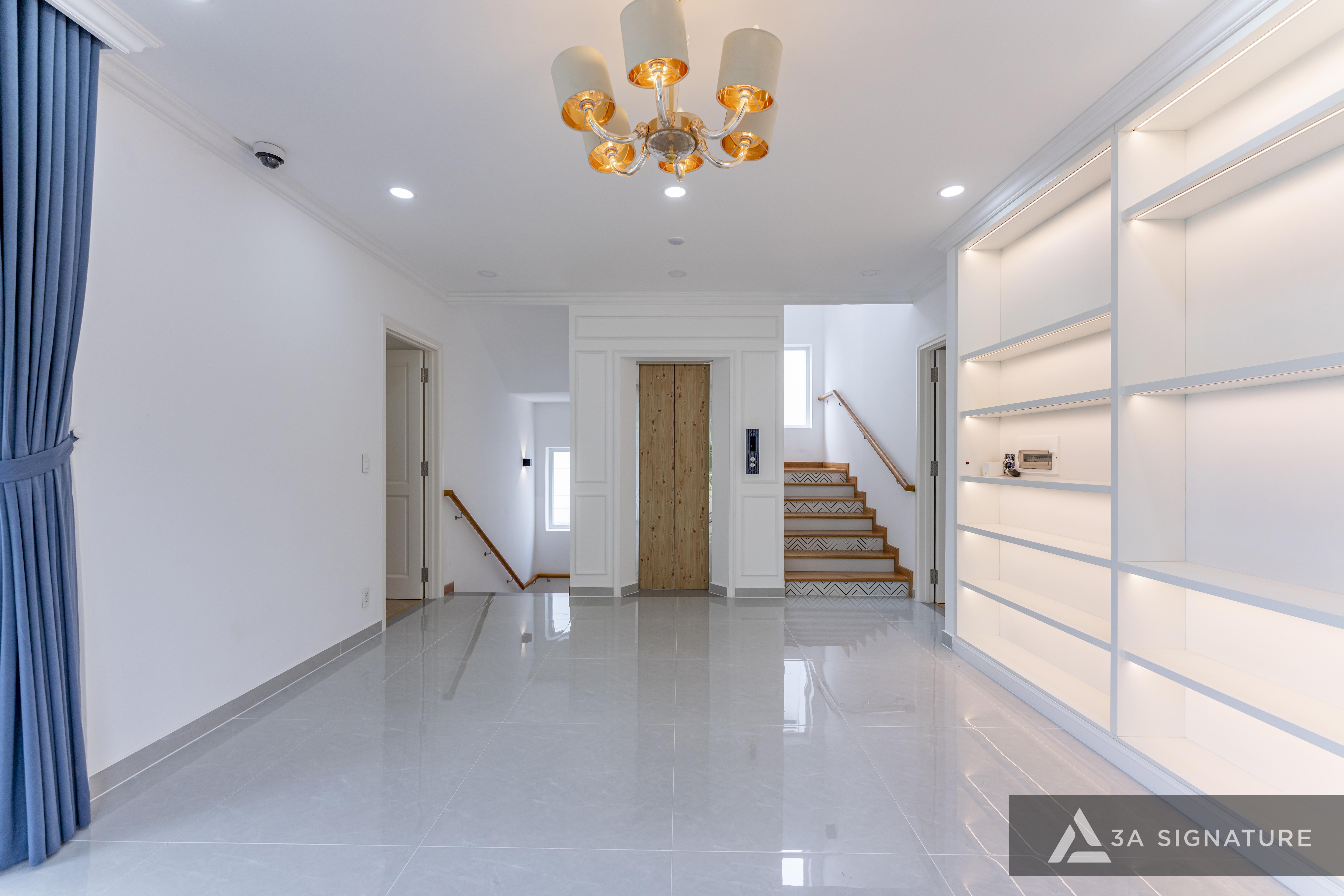 Thiet ke thi cong biet thu Penthouse - villa cao cap Park Riverside Penthouse Q7 TPHCM