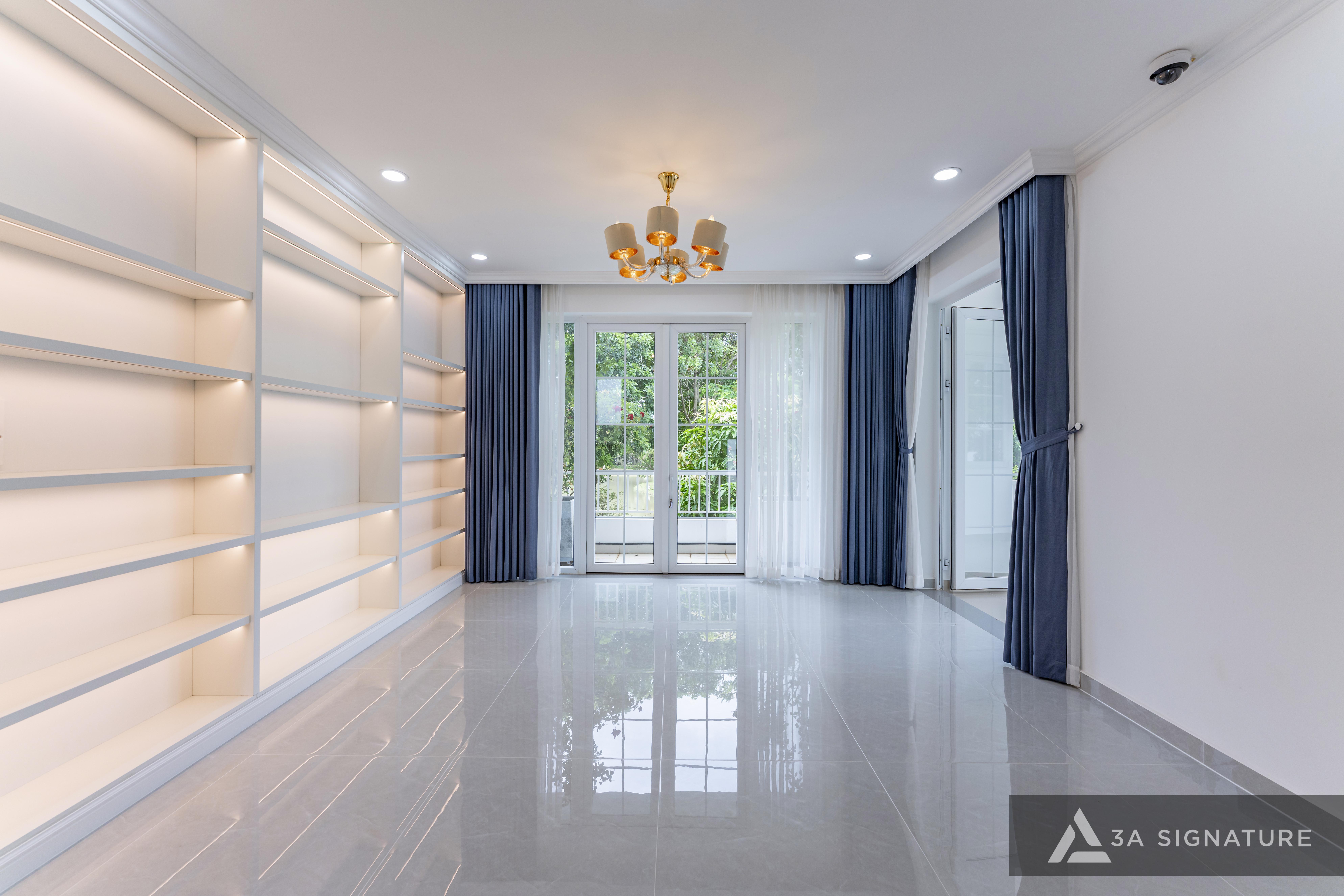 Thiet ke thi cong biet thu Penthouse - villa cao cap Park Riverside Penthouse Q7 TPHCM