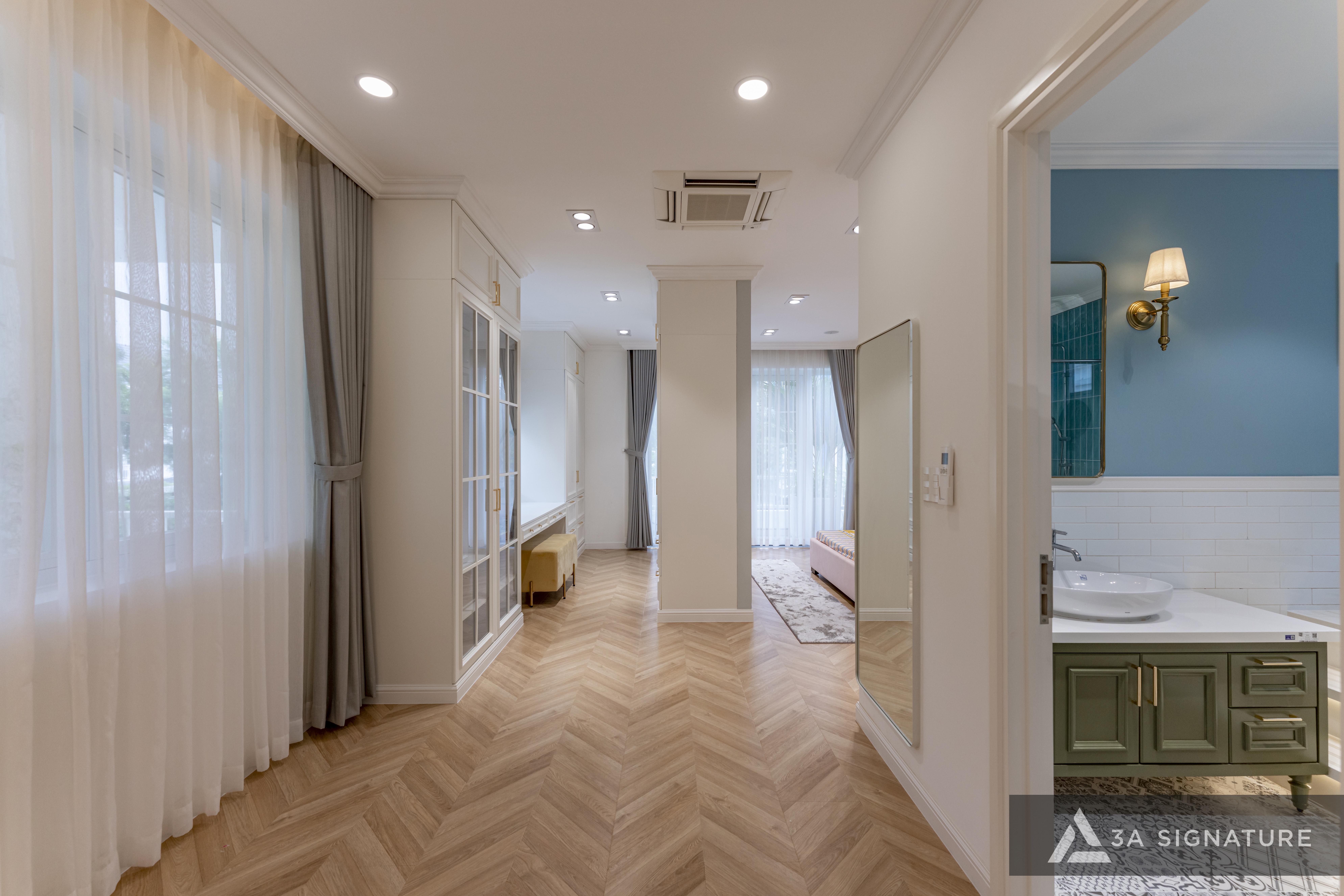 Thiet ke thi cong biet thu Penthouse - villa cao cap Park Riverside Penthouse Q7 TPHCM