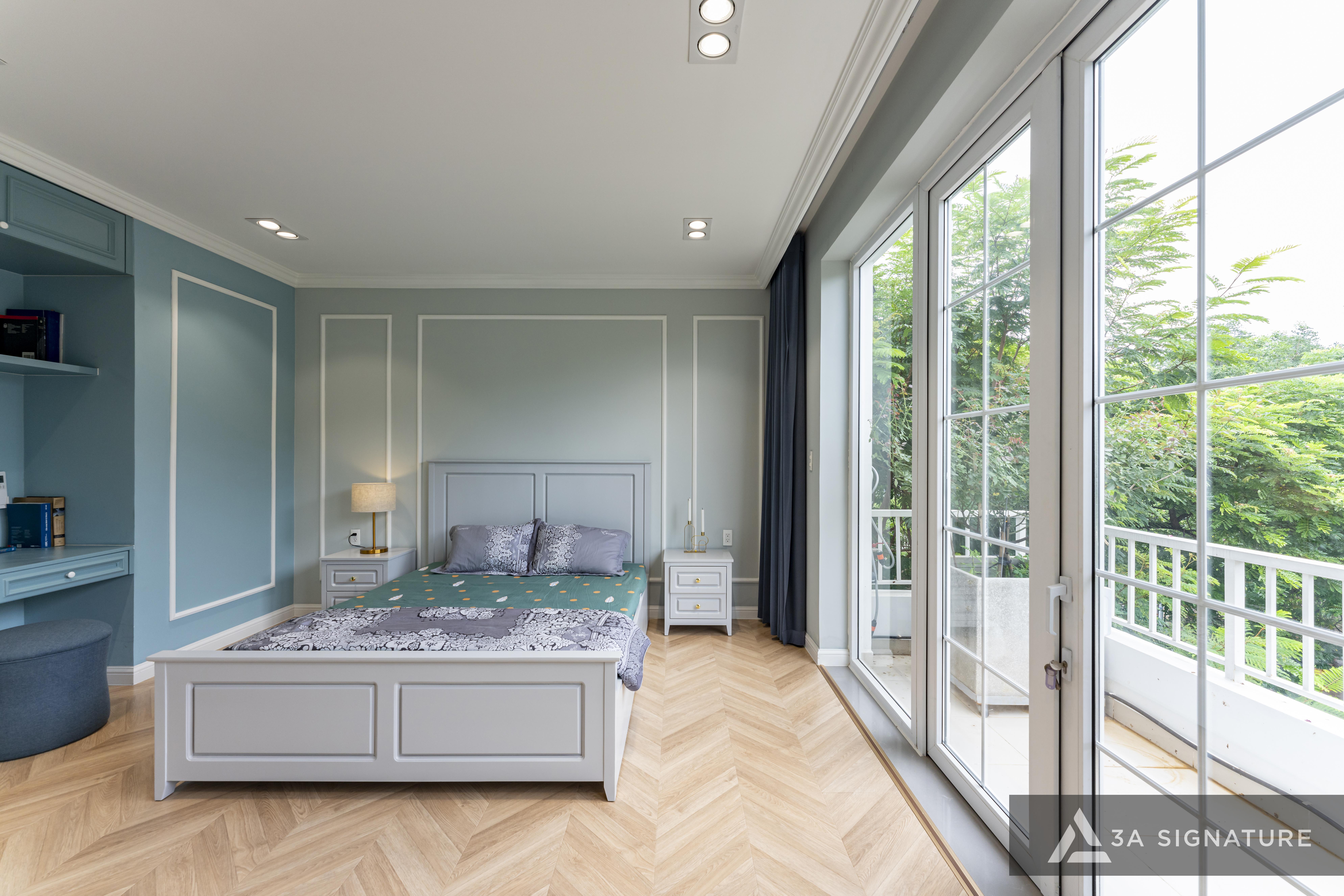 Thiet ke thi cong biet thu Penthouse - villa cao cap Park Riverside Penthouse Q7 TPHCM