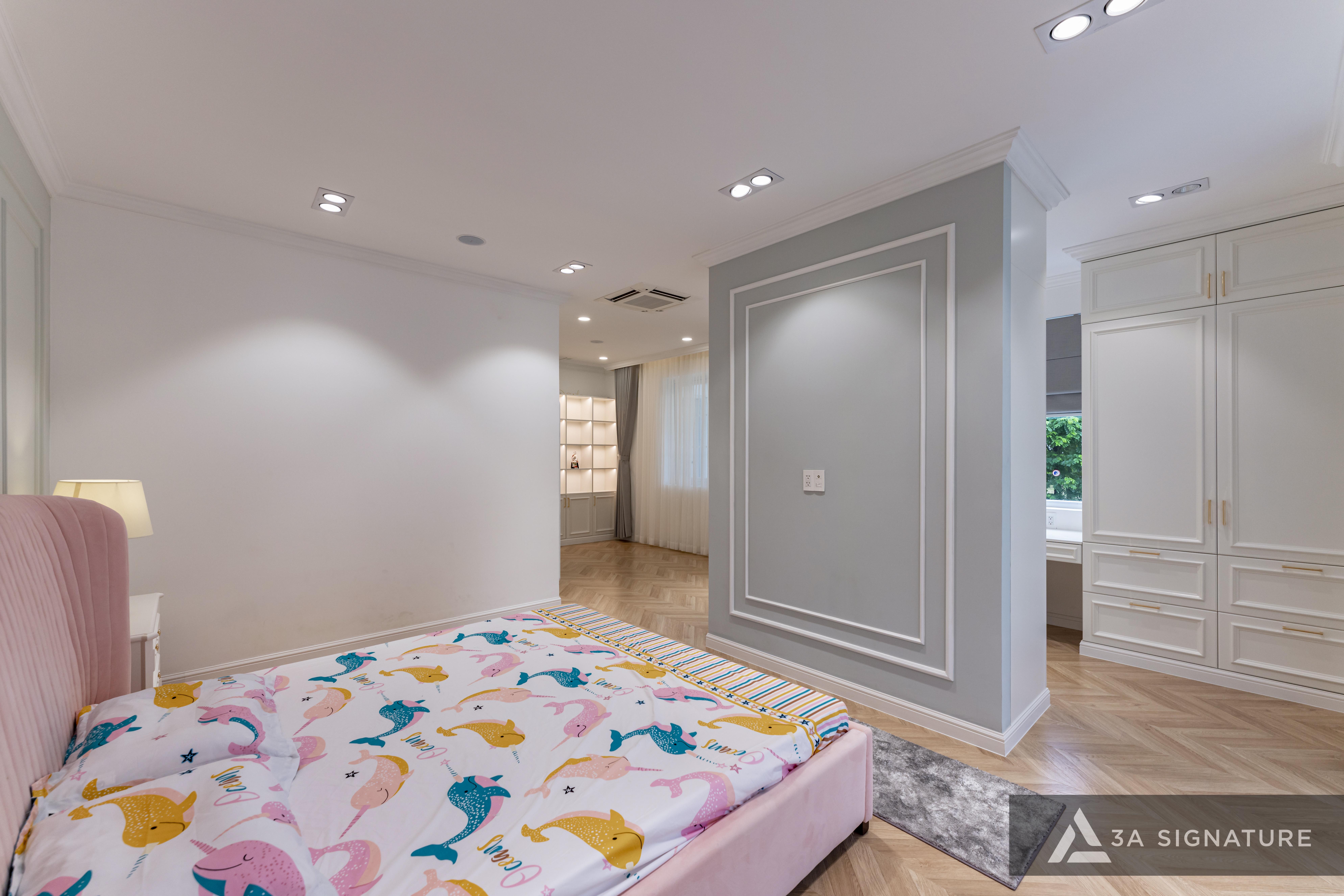 Thiet ke thi cong biet thu Penthouse - villa cao cap Park Riverside Penthouse Q7 TPHCM