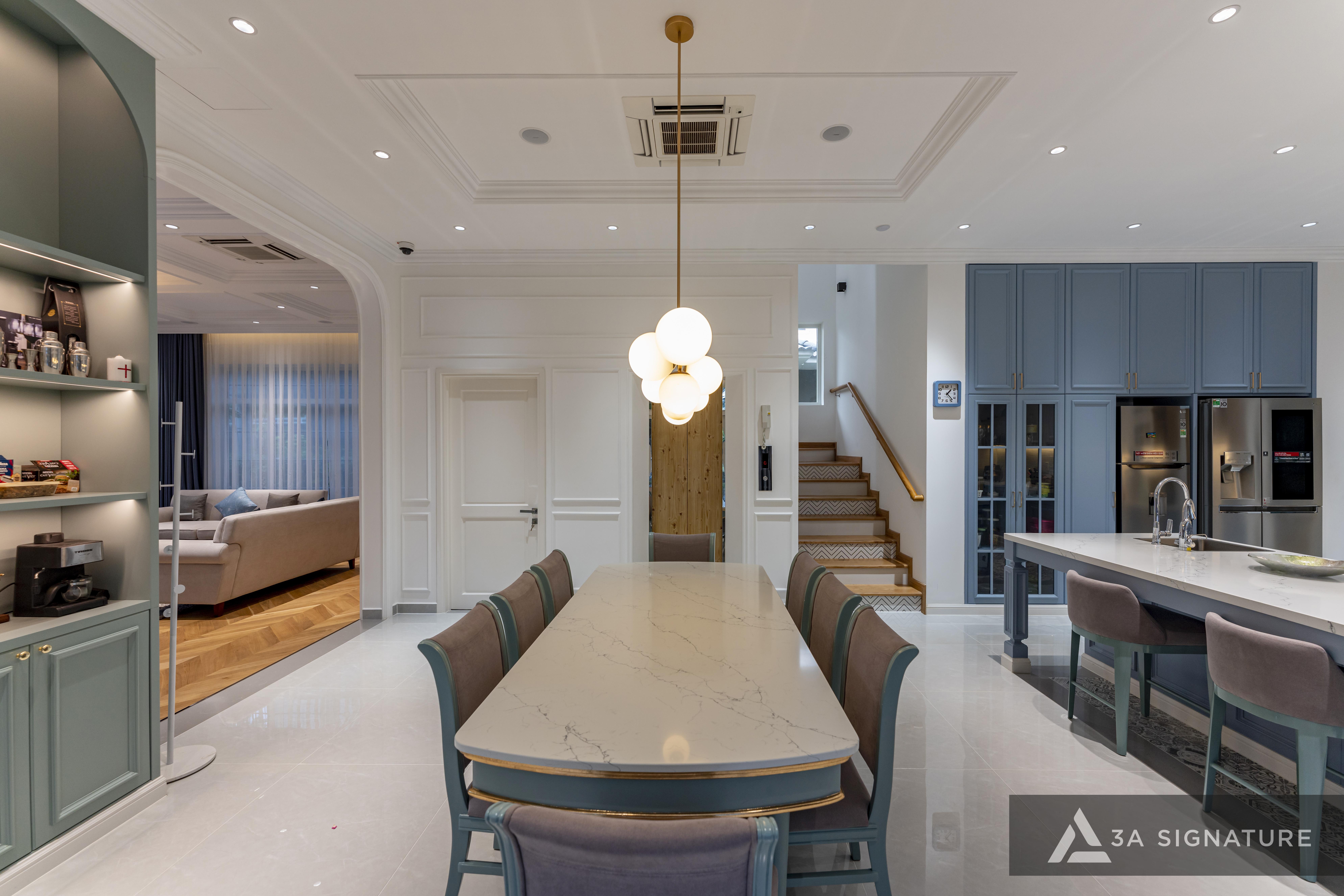 Thiet ke thi cong biet thu Penthouse - villa cao cap Park Riverside Penthouse Q7 TPHCM