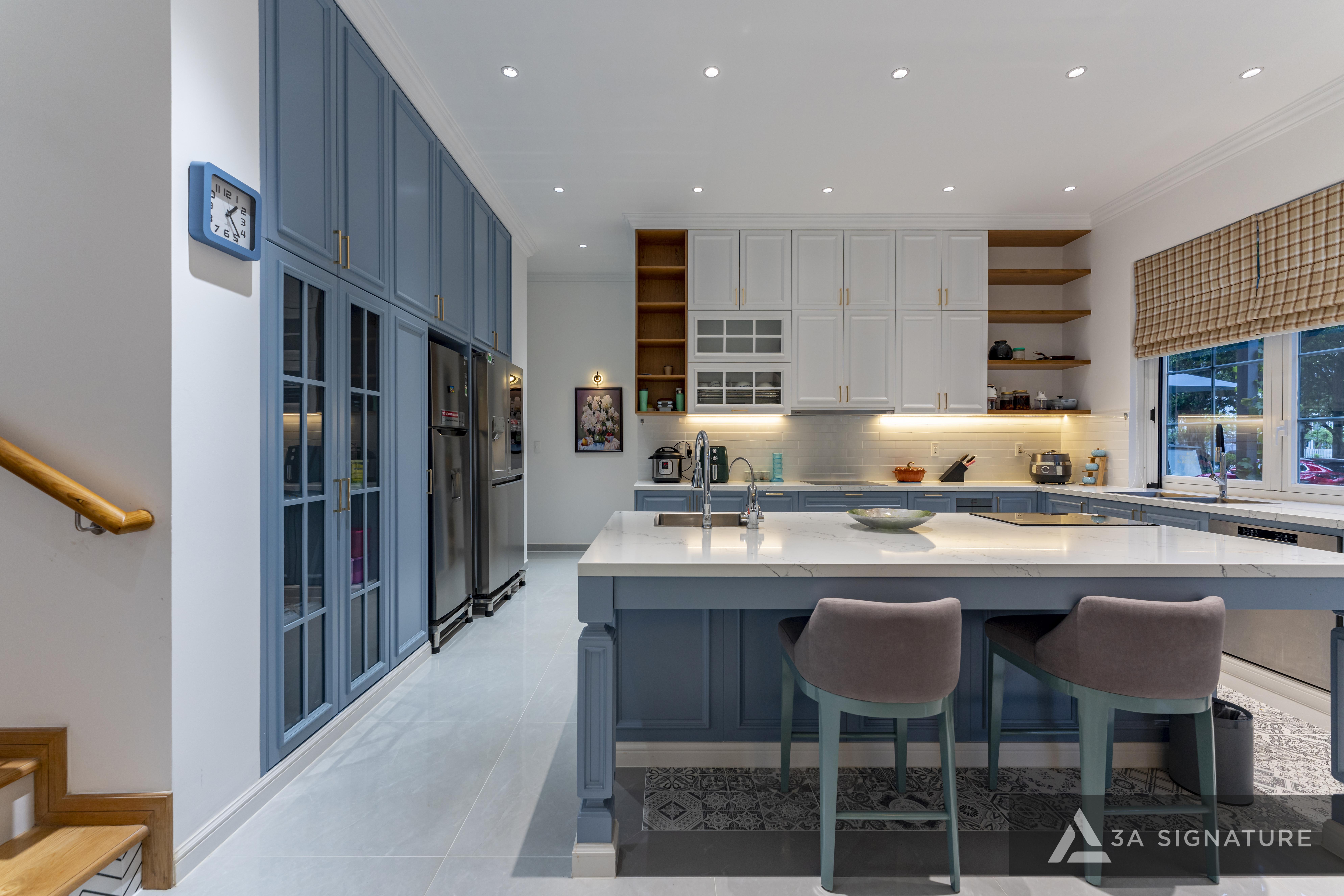 Thiet ke thi cong biet thu Penthouse - villa cao cap Park Riverside Penthouse Q7 TPHCM