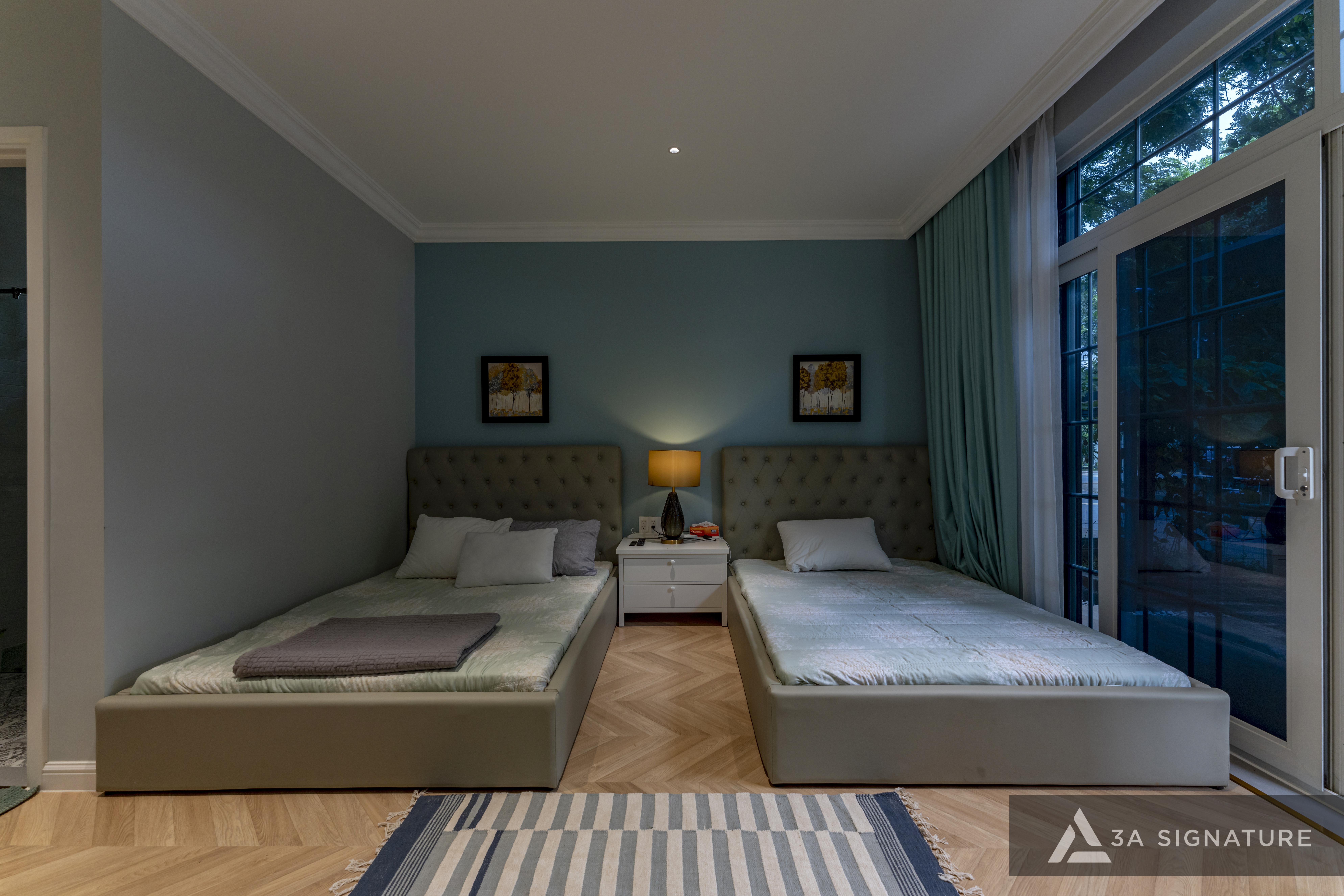 Thiet ke thi cong biet thu Penthouse - villa cao cap Park Riverside Penthouse Q7 TPHCM