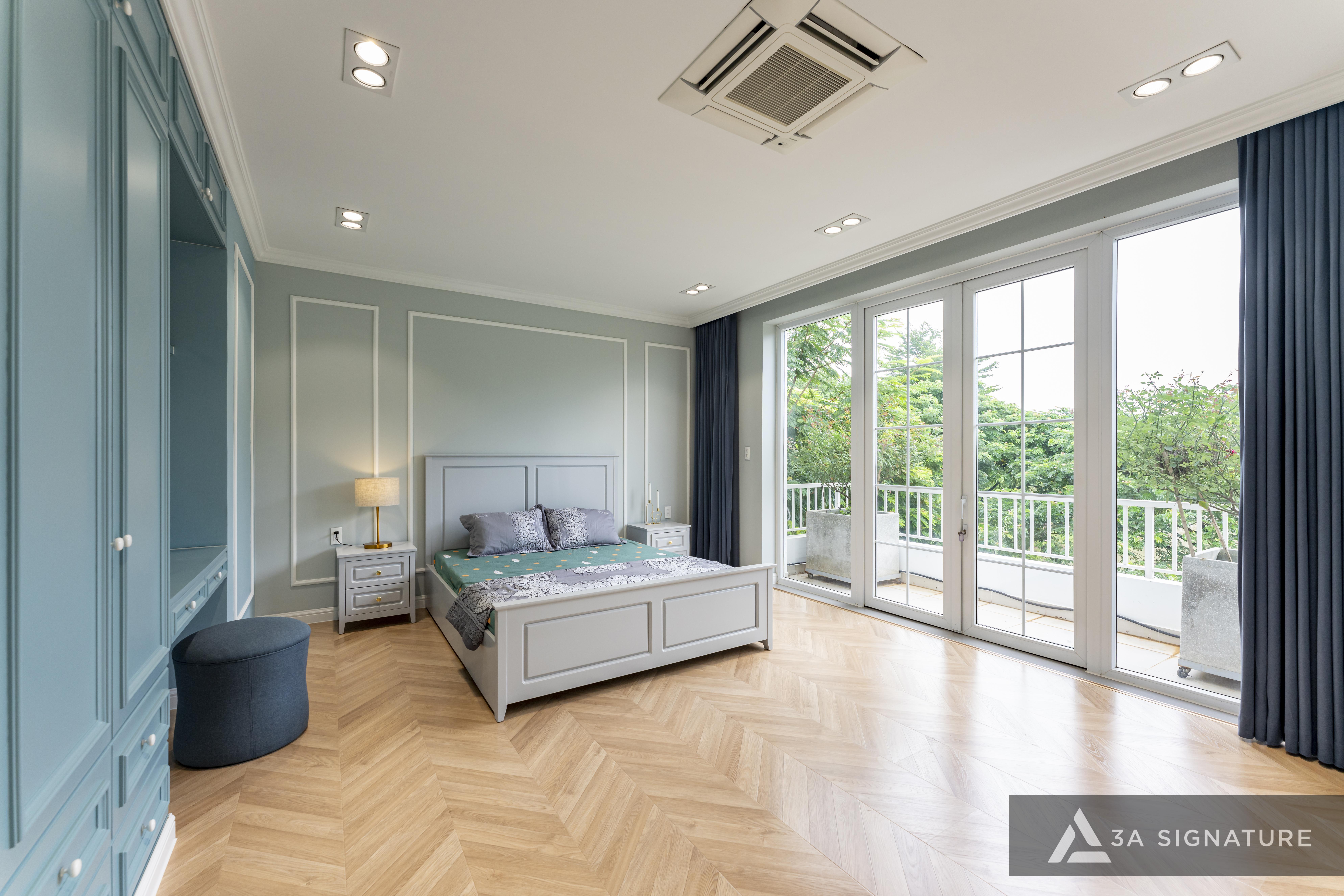 Thiet ke thi cong biet thu Penthouse - villa cao cap Park Riverside Penthouse Q7 TPHCM