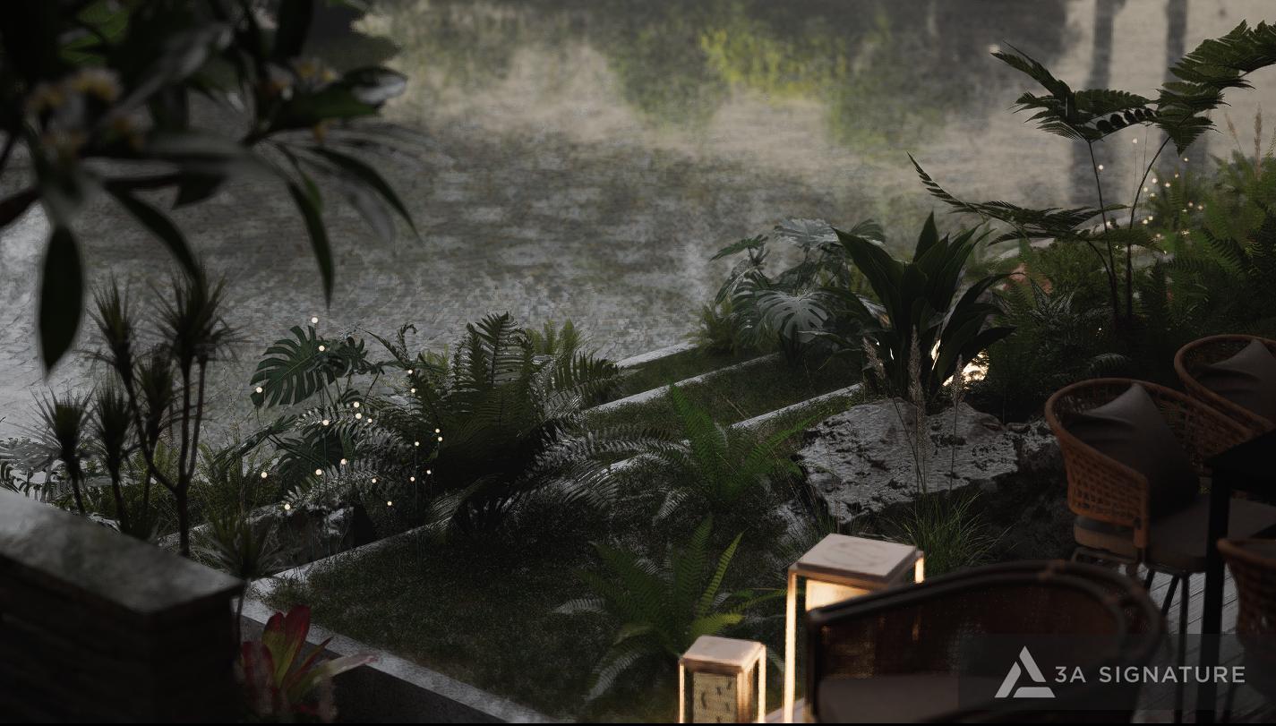 Thiet ke biet thu hien dai nhiet doi Modern Tropical Harmony Villa Binh Duong 13