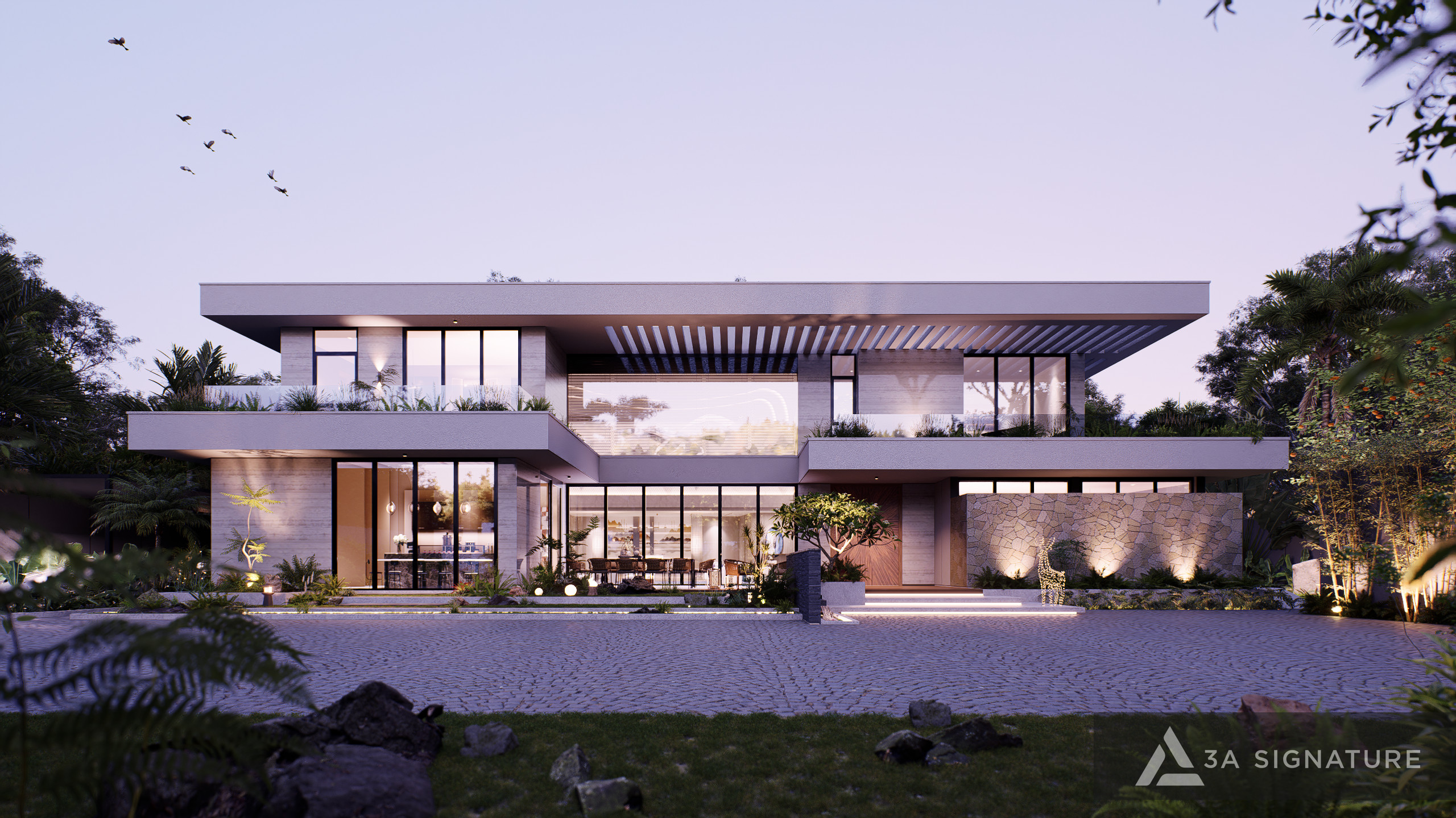 Thiet ke thi cong biet thu pho Harmony Villa Binh Duong