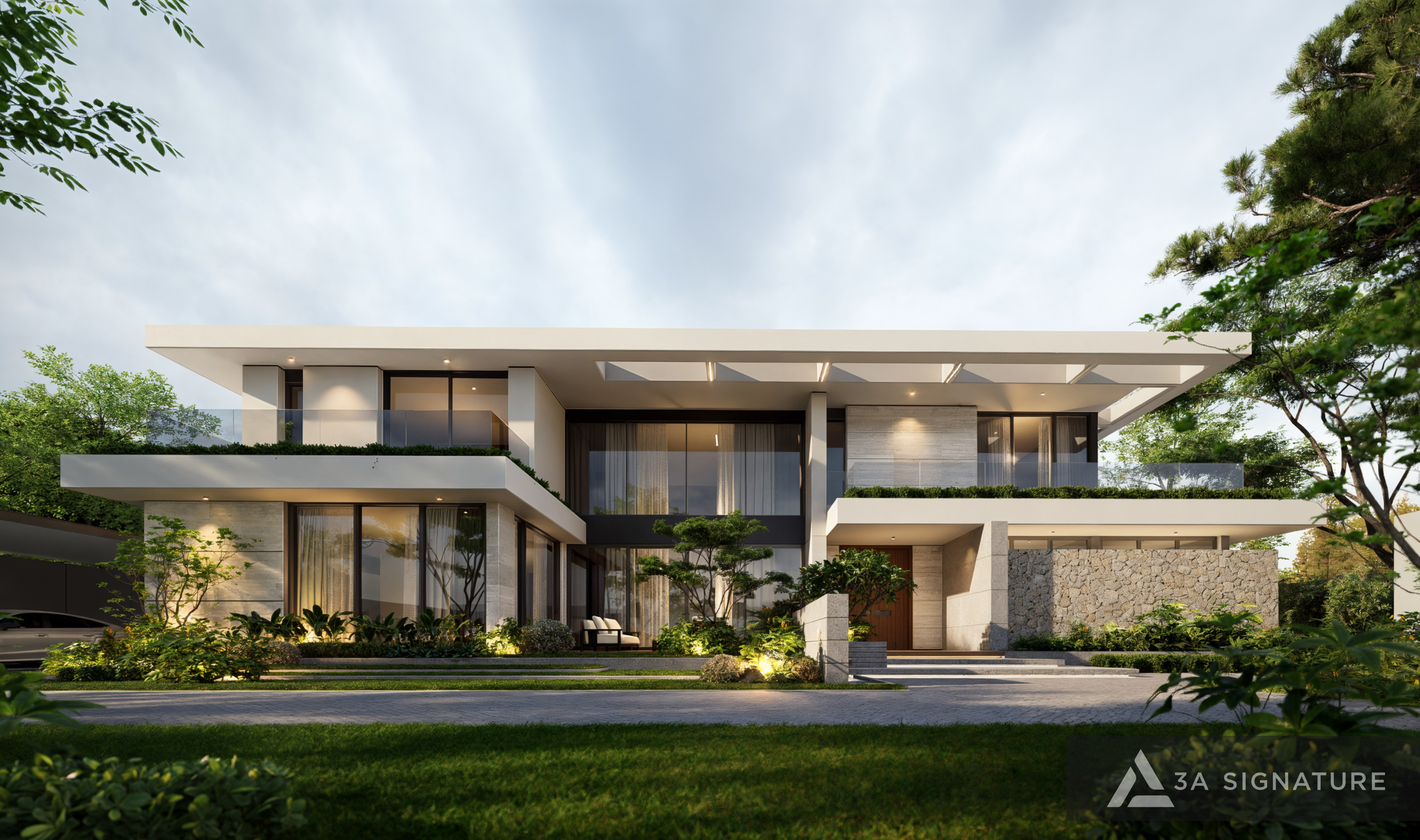 Thiet ke thi cong biet thu pho Harmony Villa Binh Duong