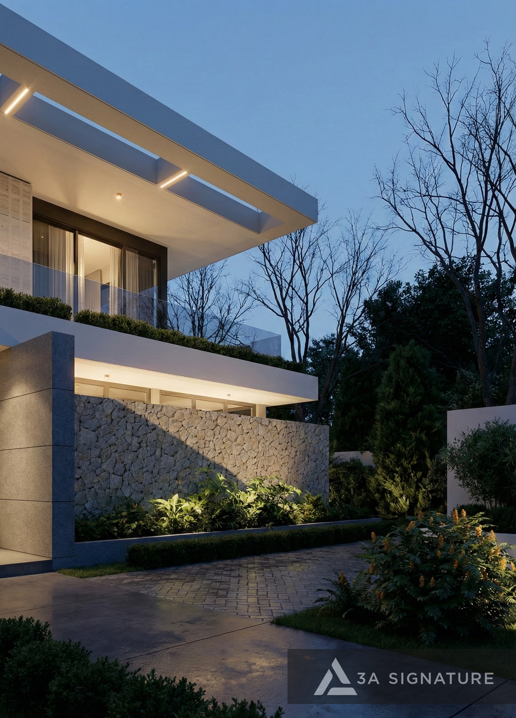 Thiet ke biet thu hien dai tropical modern harmony villa Binh Duong