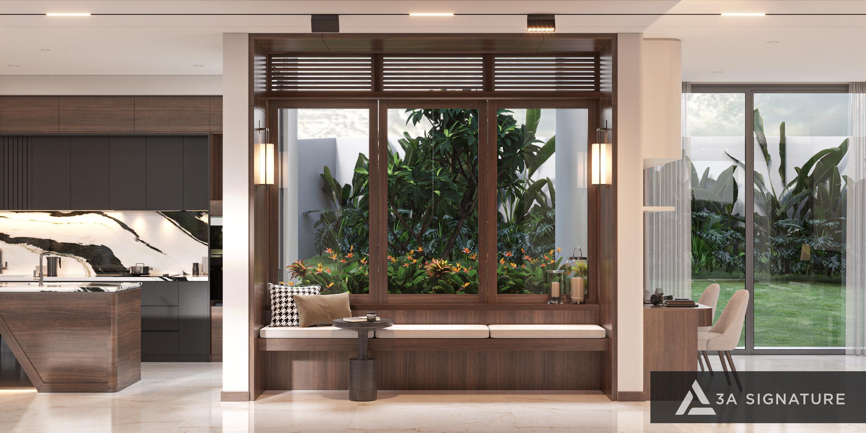 Sảnh Chính Biệt Thự - Nút Giao Không Gian Kết Nối Mọi Trải Nghiệm Sống sanh-chinh-biet-thu-hien-dai-ket-noi-khong-gian-bep-khu-thu-gian-va-san-vuon-tao-truc-giao-thong-mach-lac-va-diem-nhan-tham-my-cho-kien-truc-biet-thu-hien-dai