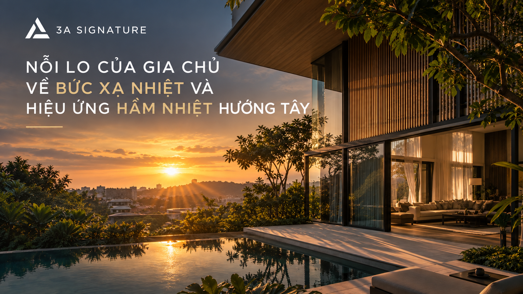 Thiết kế biệt thự hướng Tây