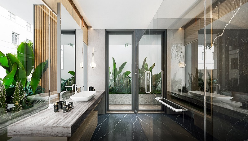 Diện tích xây dựng biệt thự cần bao nhiêu m2? Thiết kế nội thất biệt thự Bảo Lộc