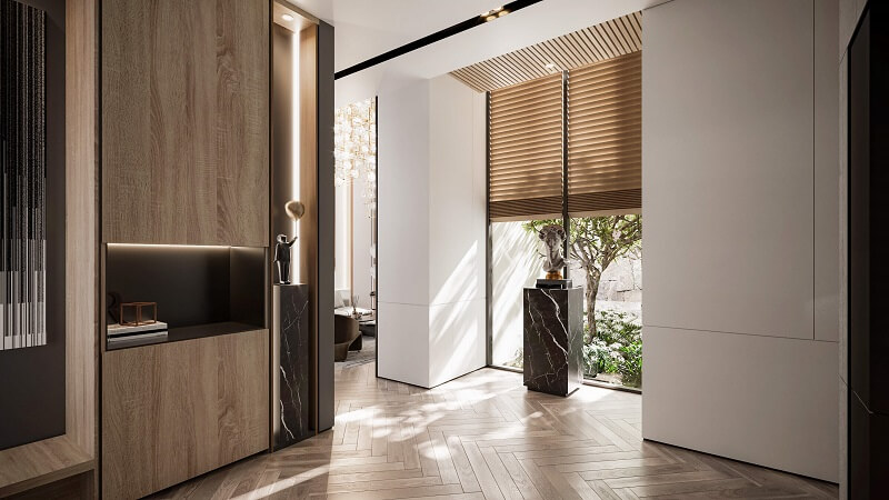 Thiết kế nội thất biệt thự Green Villa