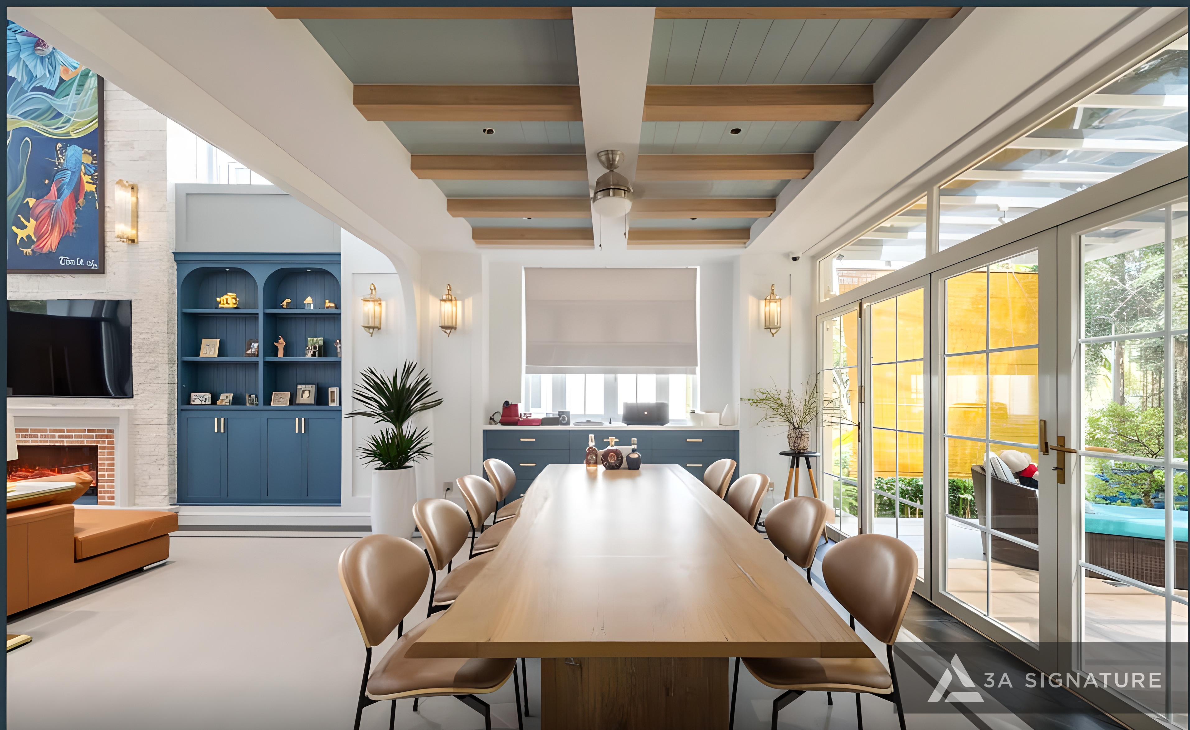 Thiet ke thi cong hoan thien biet thu hien dai Penthouse - villa cao cap T-Villa Dia Trung Hai Thu Duc - TPHCM