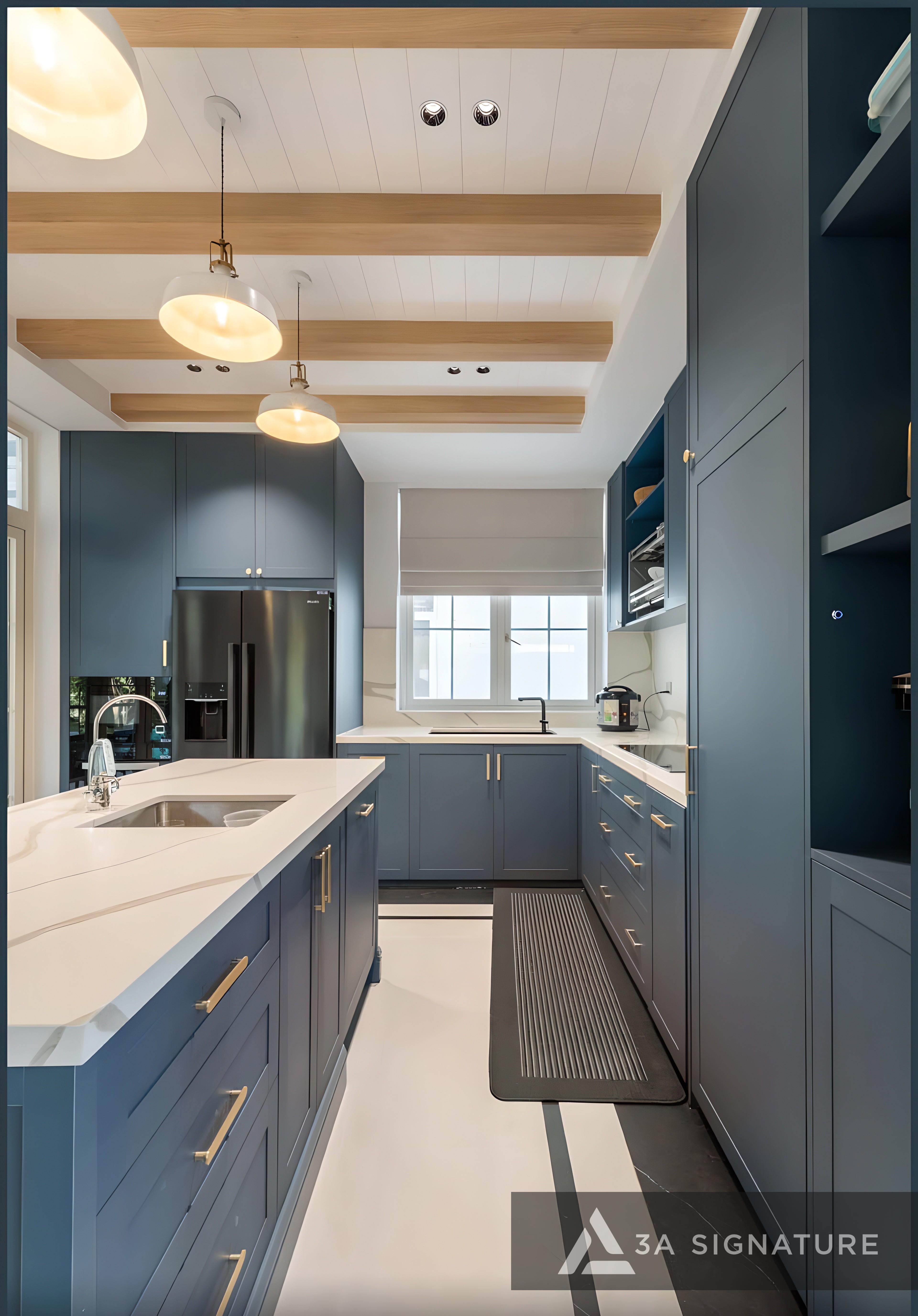 Thiet ke thi cong hoan thien biet thu hien dai Penthouse - villa cao cap T-Villa Dia Trung Hai Thu Duc - TPHCM