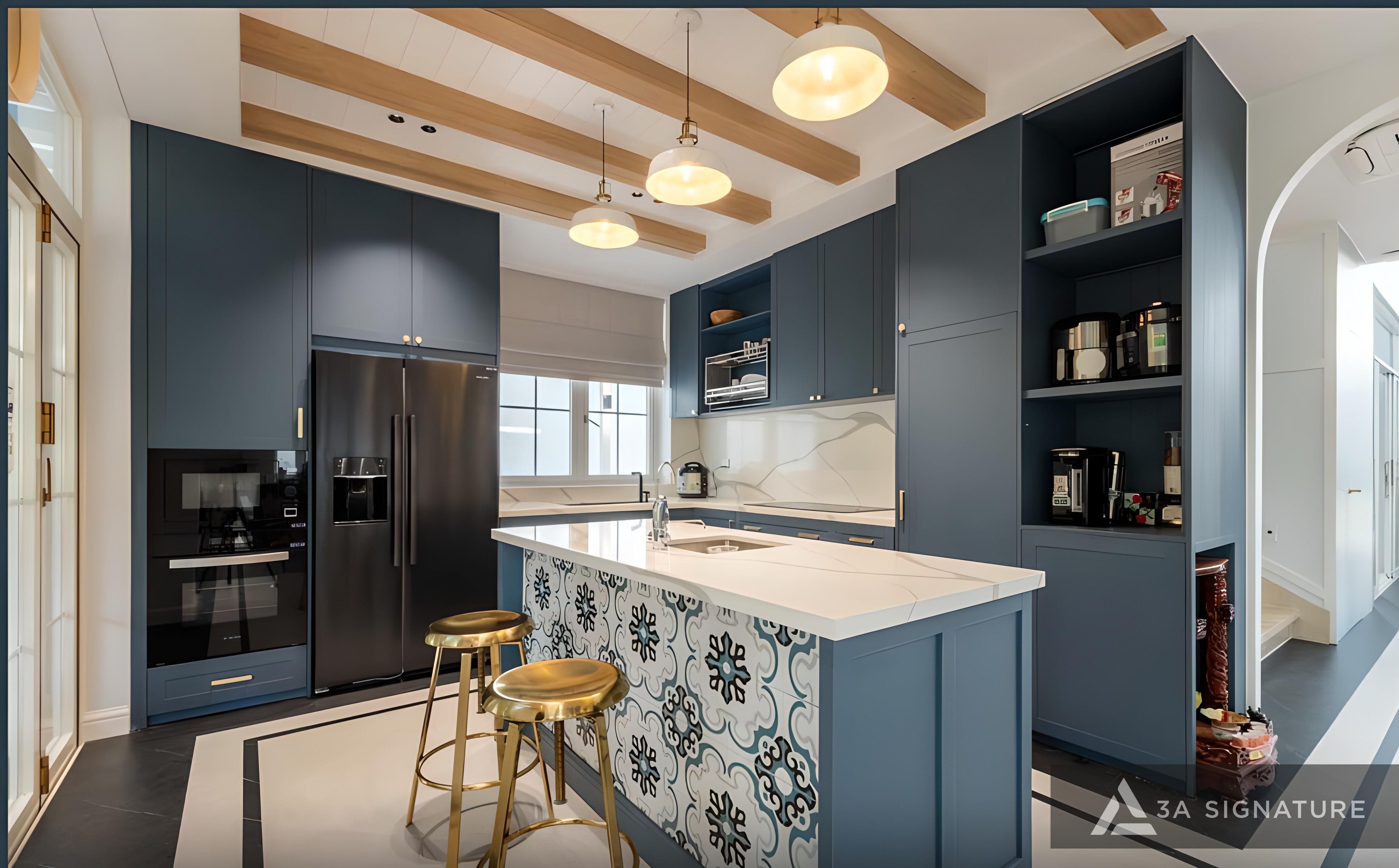 phong-bep-biet-thu-hien-dai-dao-bep-trung-tam-tu-bep-chu-l-tien-nghi-tich-hop-thiet-bi-thong-minh-tao-khong-gian-nau-nuong-gon-gang-ket-noi