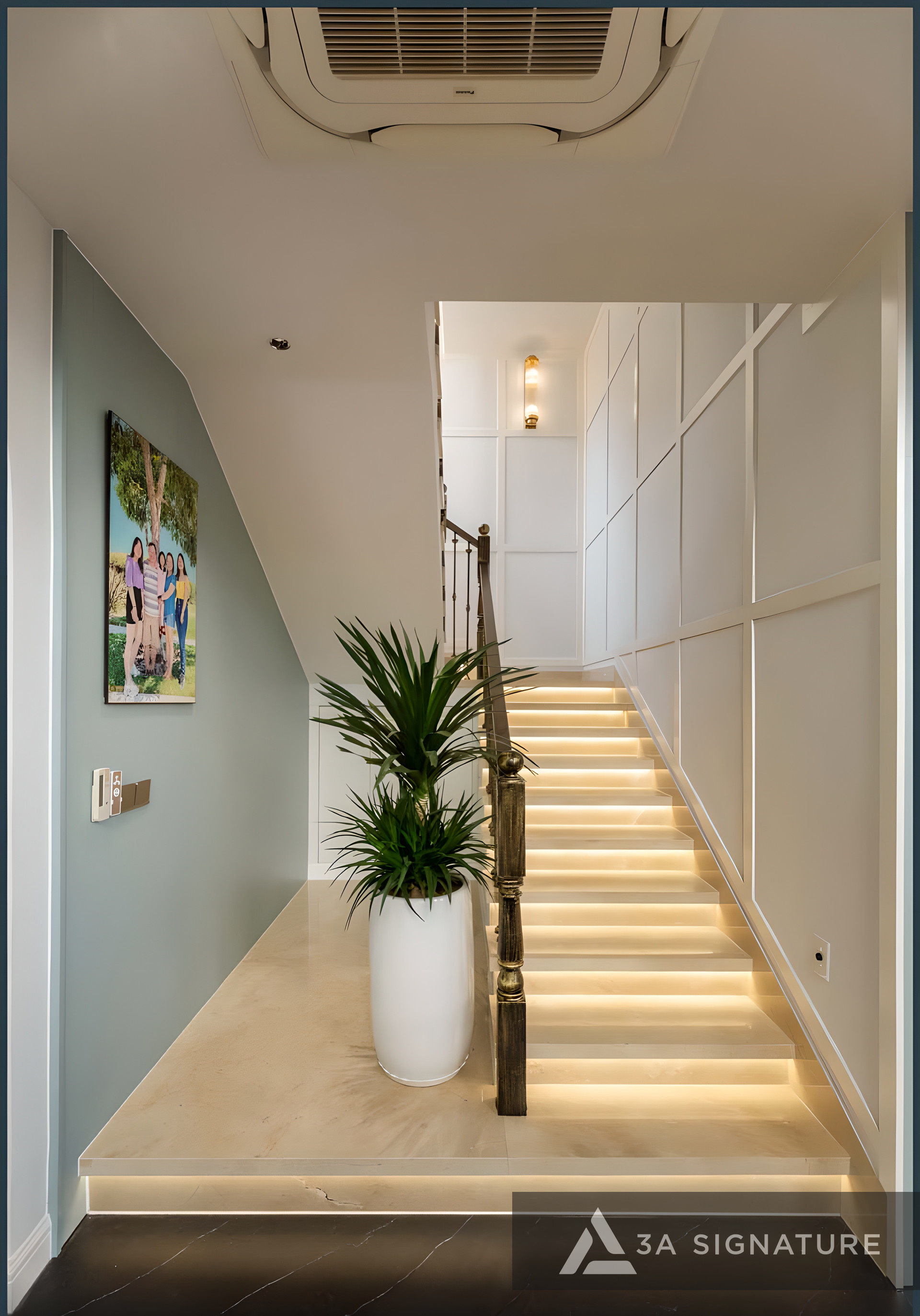 Thiet ke thi cong biet thu Penthouse - villa cao cap Park Riverside Penthouse Q7 TPHCM