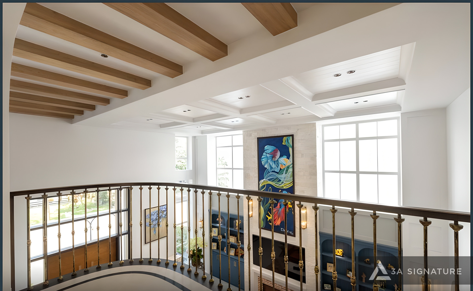 Thiet ke thi cong biet thu Penthouse - villa cao cap Park Riverside Penthouse Q7 TPHCM