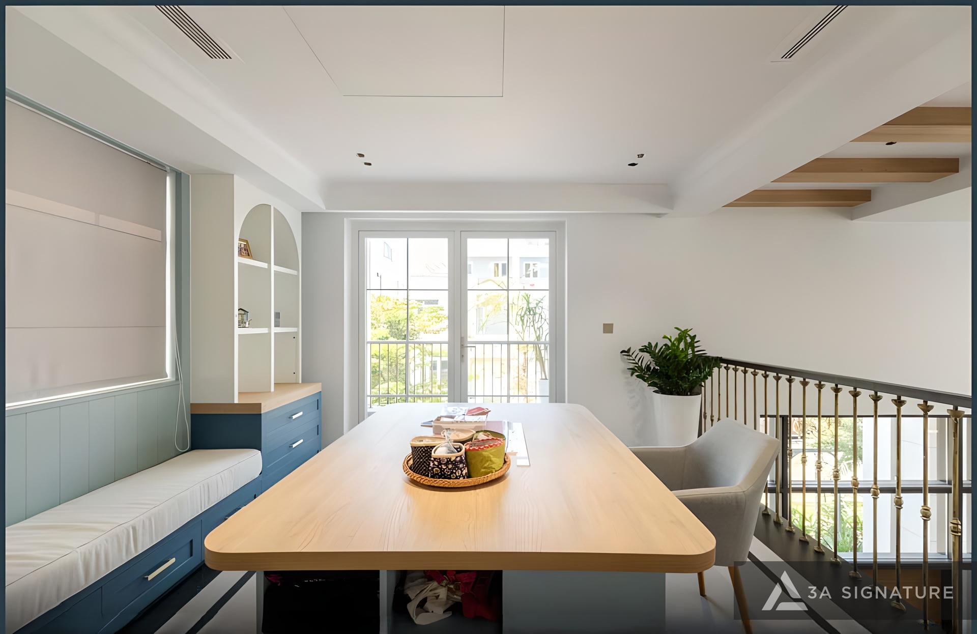 Thiet ke thi cong hoan thien noi that biet thu Penthouse villa cao cap T Villa Thu Duc TPHCM