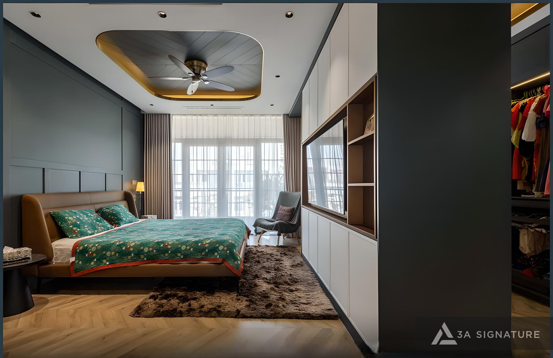 Thiet ke thi cong hoan thien noi that biet thu Penthouse villa cao cap T Villa Thu Duc TPHCM